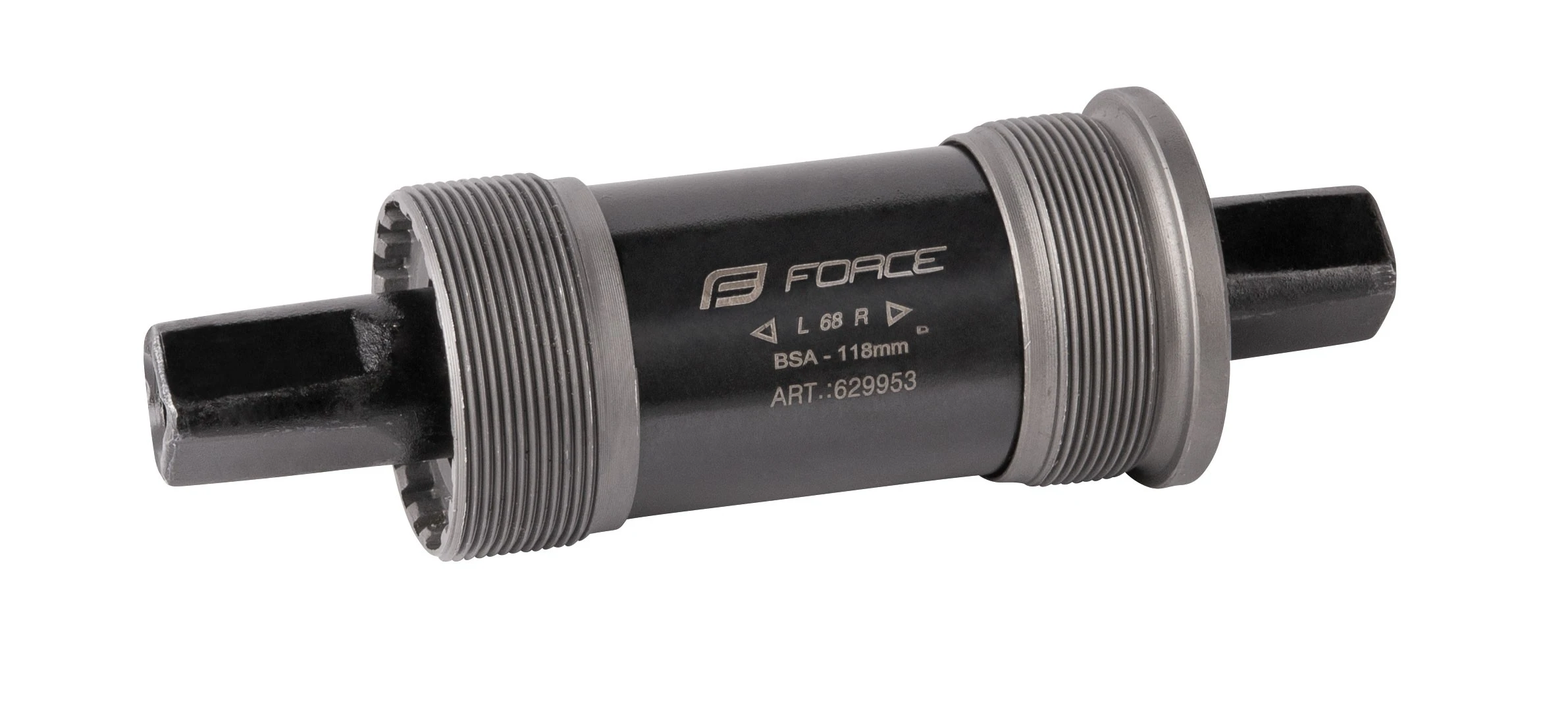 1. Butuc pedalier Force ECO BSA 118 mm