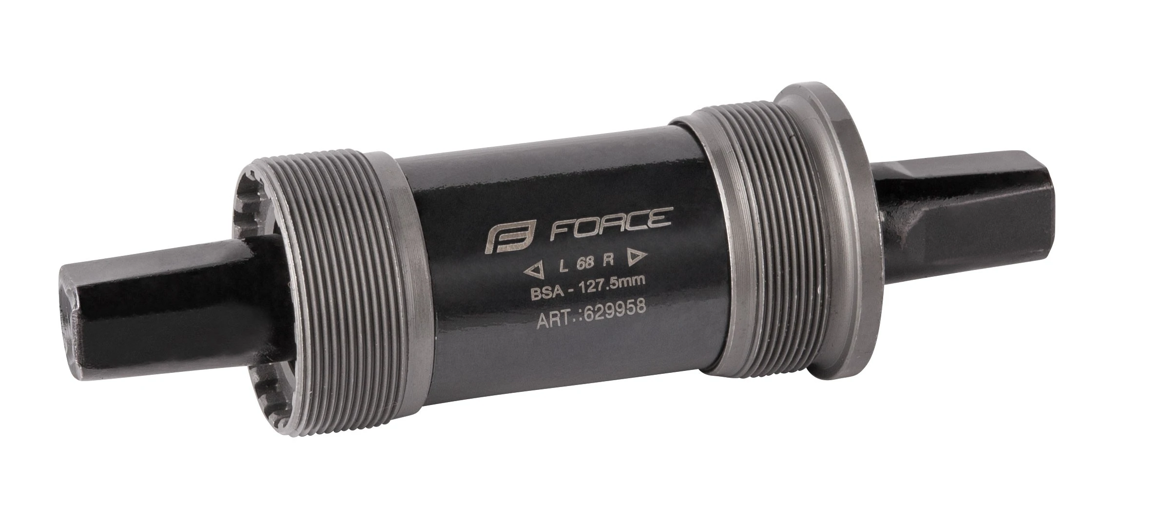 1. Butuc pedalier Force ECO BSA 127.5 mm