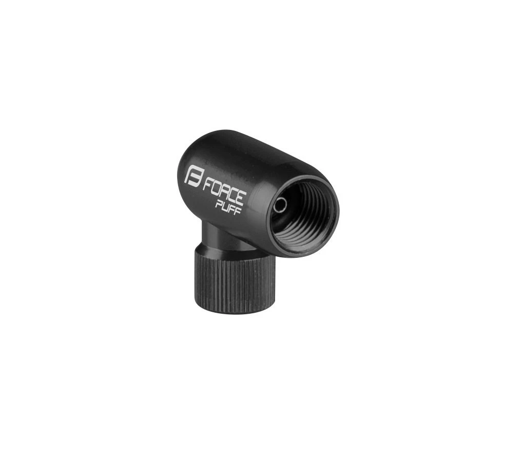 1. Pompa CO2 Force Puff Aluminiu, Negru
