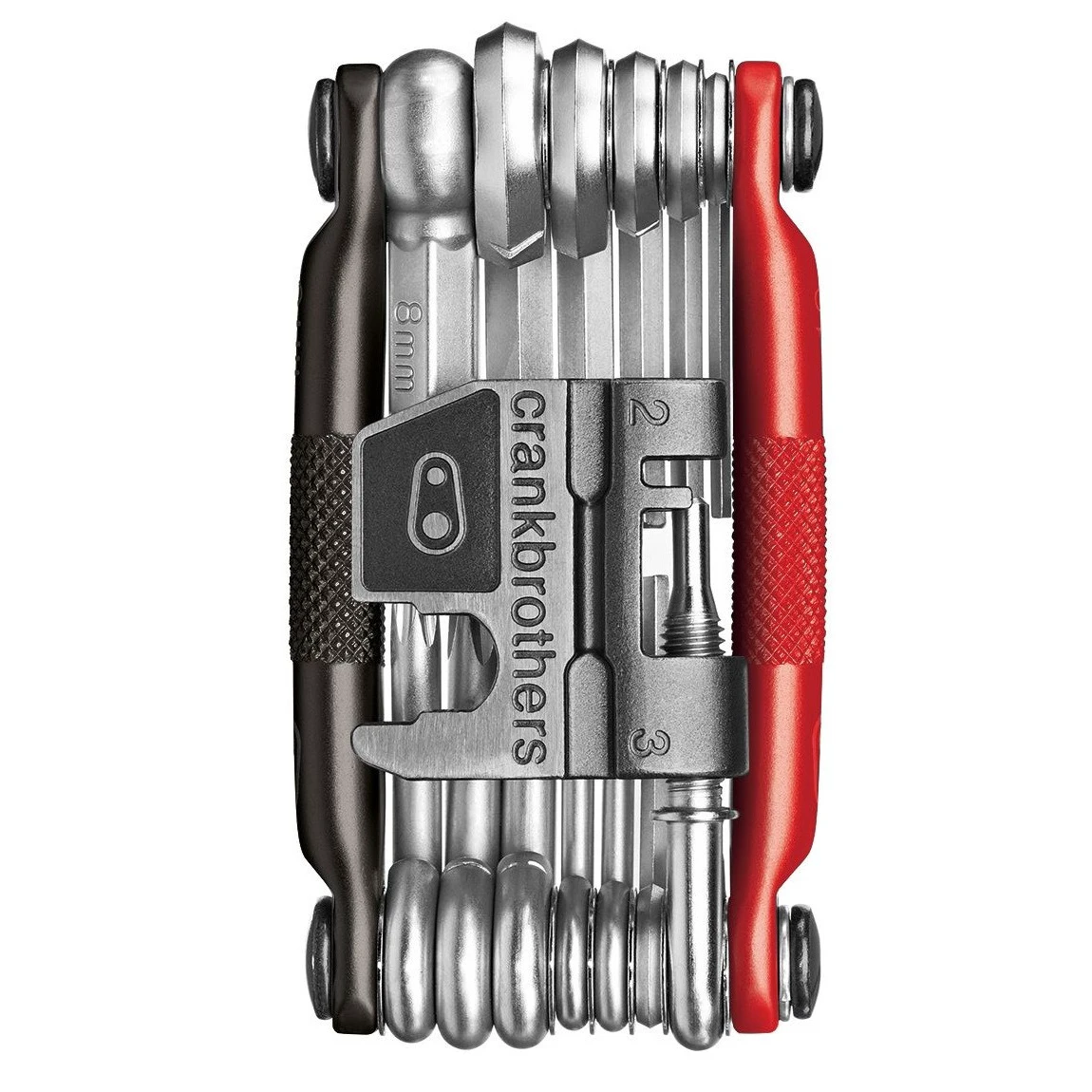 1. Crank Brothers - set scule Bicicleta multitool M19 - negru rosu