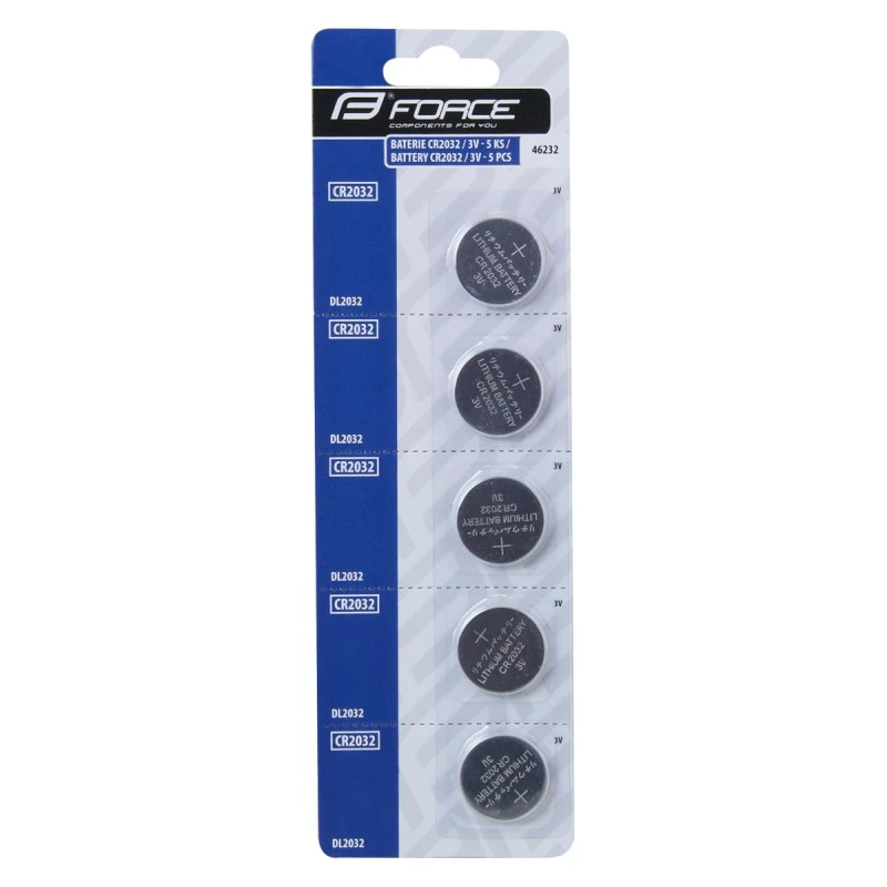 1. Force - set baterii tip pastila CR2032, 3V