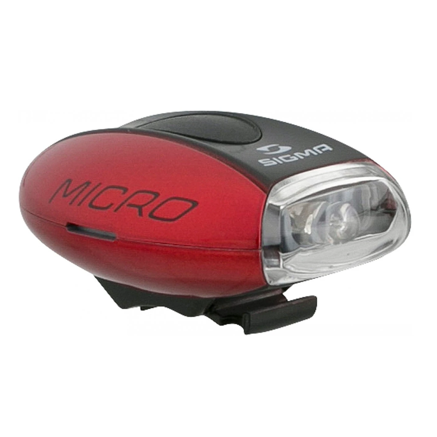 1. Sigma - Lumina fata pentru bicicleta Micro, 1 led - rosu