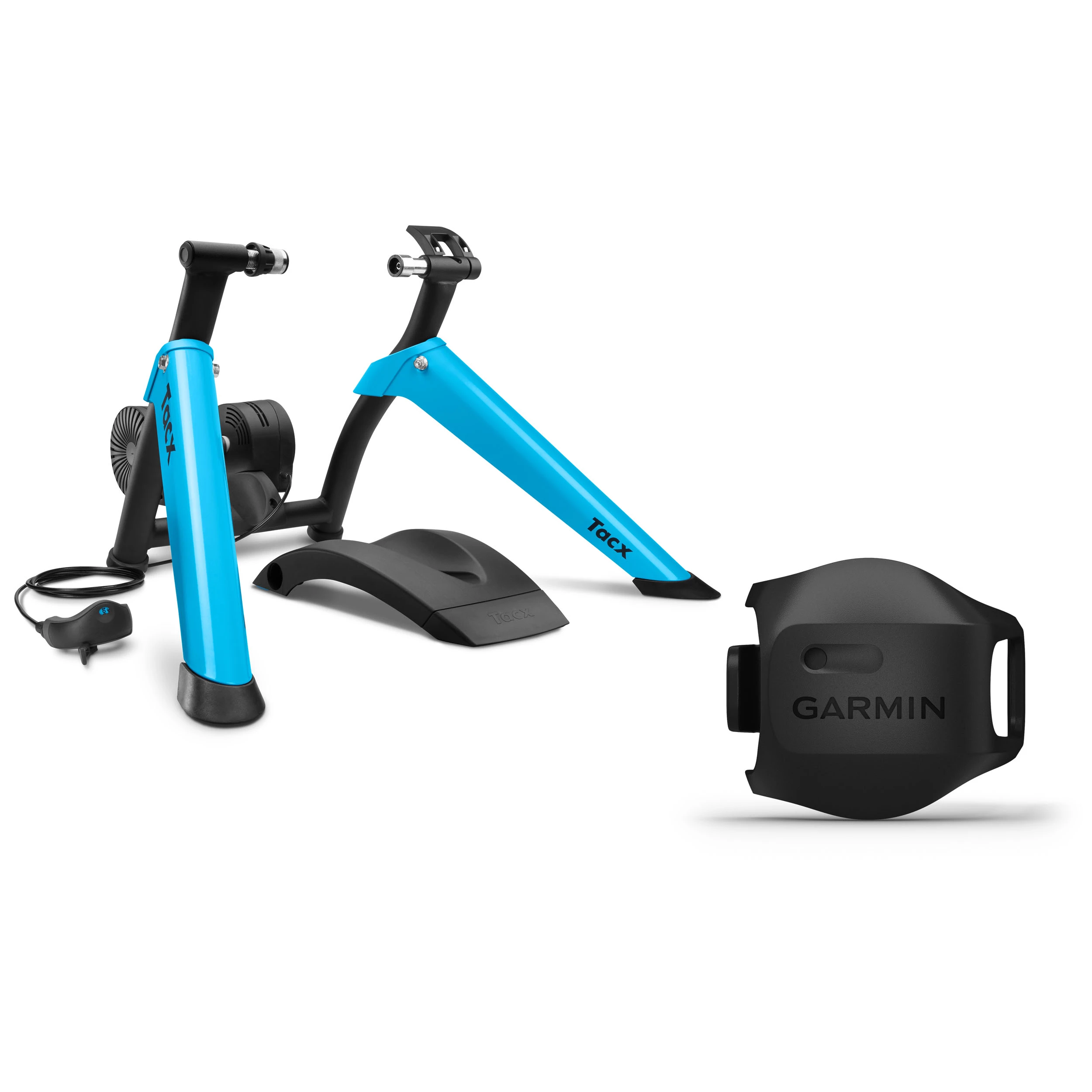 1. Garmin Tacx Boost Bundle - home trainer pentru antrenamente indoor