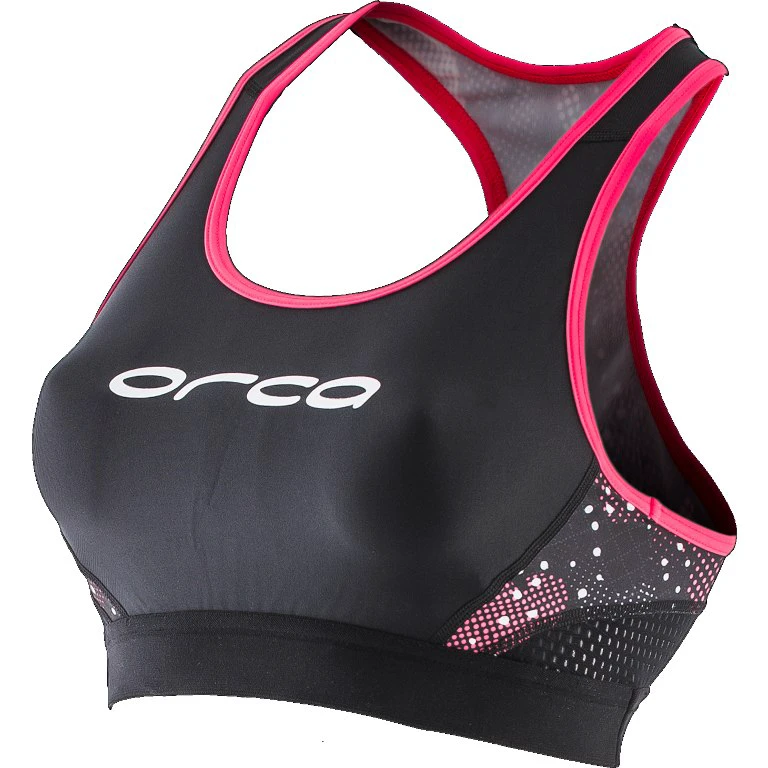 1. Orca Core support bustiera negru-coral