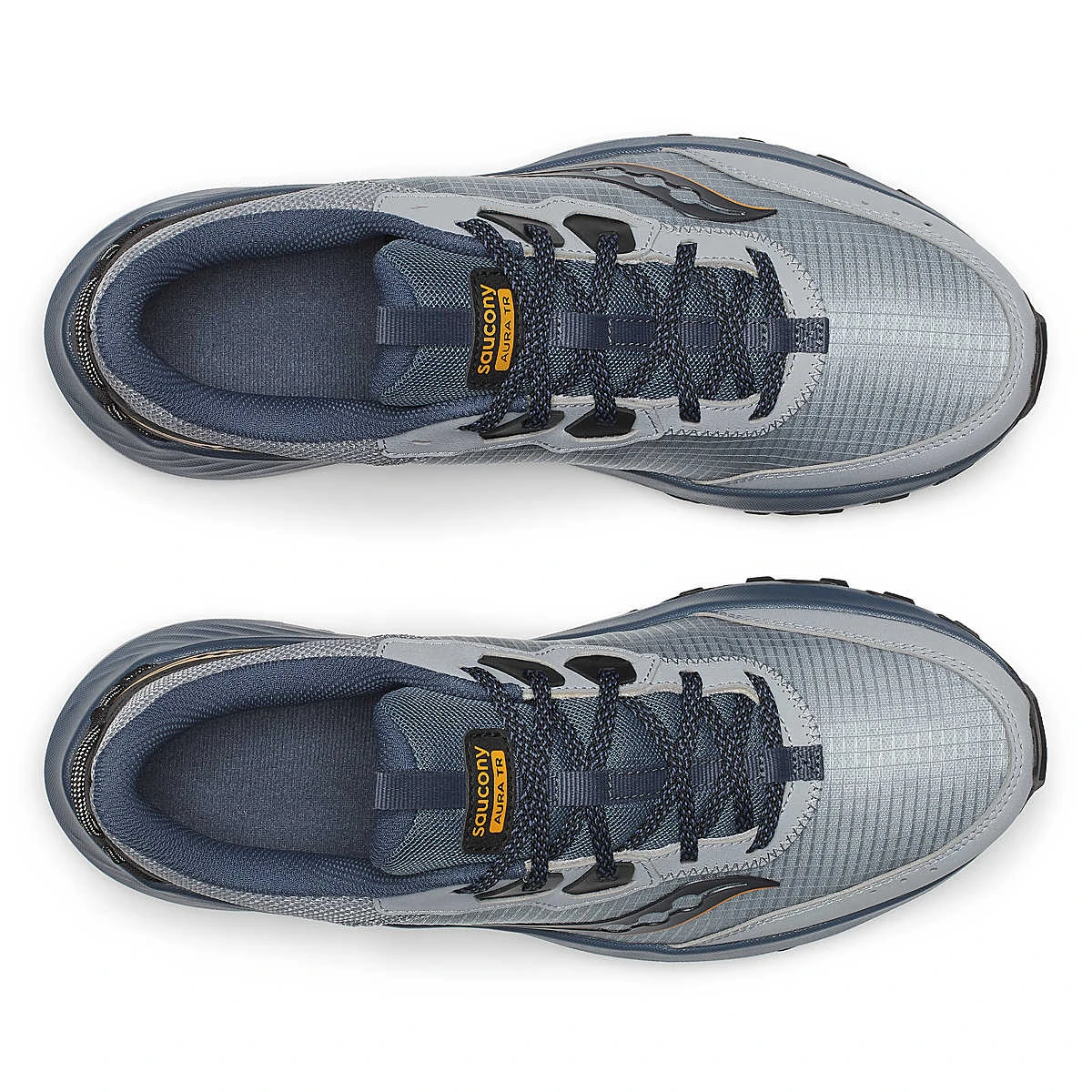 5. Saucony - pantofi alergare pentru barbati - Aura TR - Gri albastru cloud I dusk