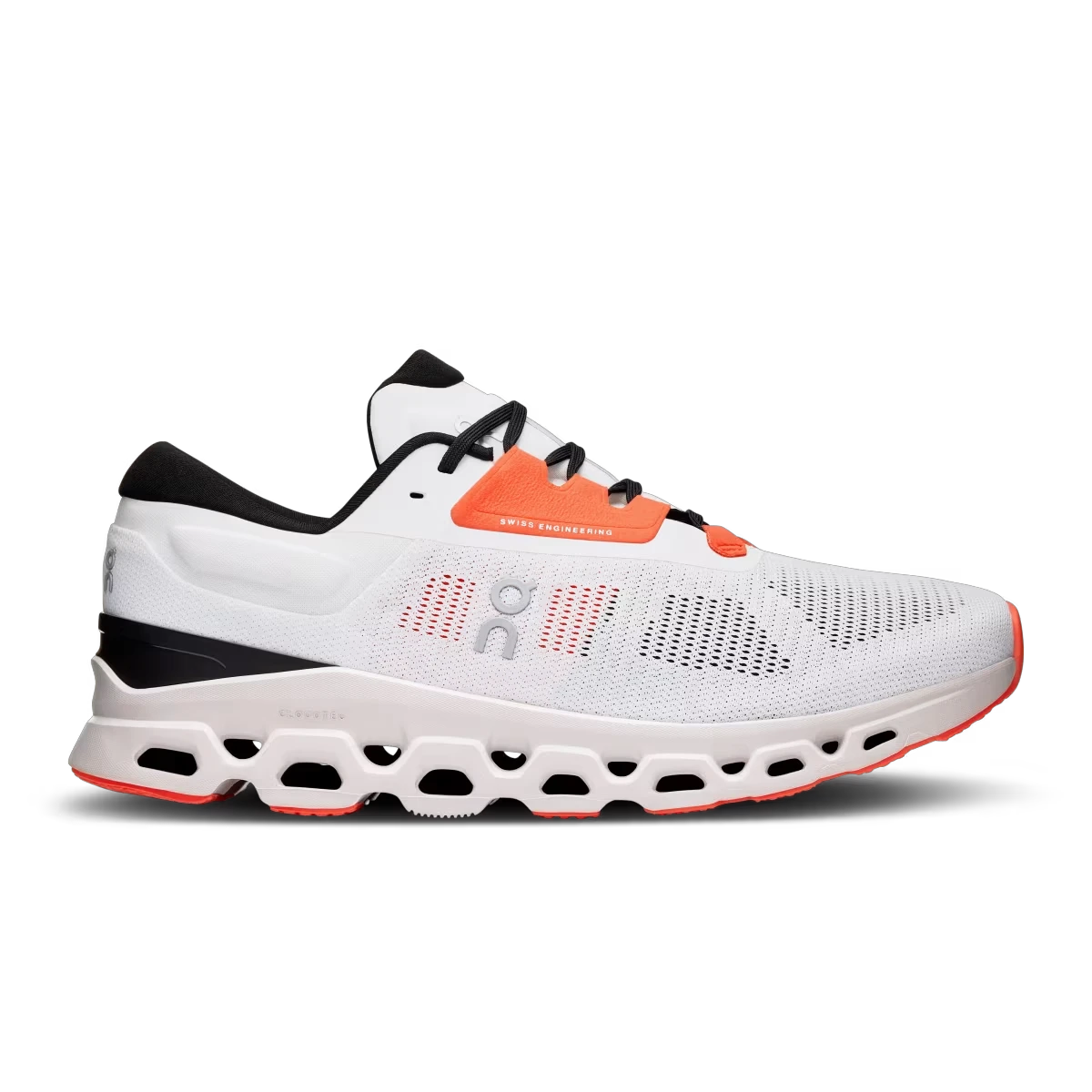 1. On Cloudstratus 3 - pantofi alergare pentru femei - Alb portocaliu White | Sand