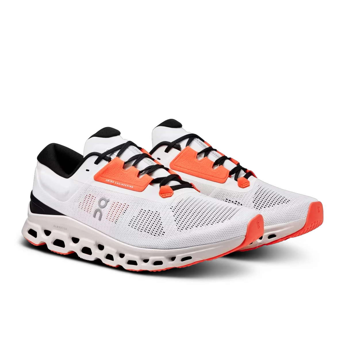 6. On Cloudstratus 3 - pantofi alergare pentru femei - Alb portocaliu White | Sand