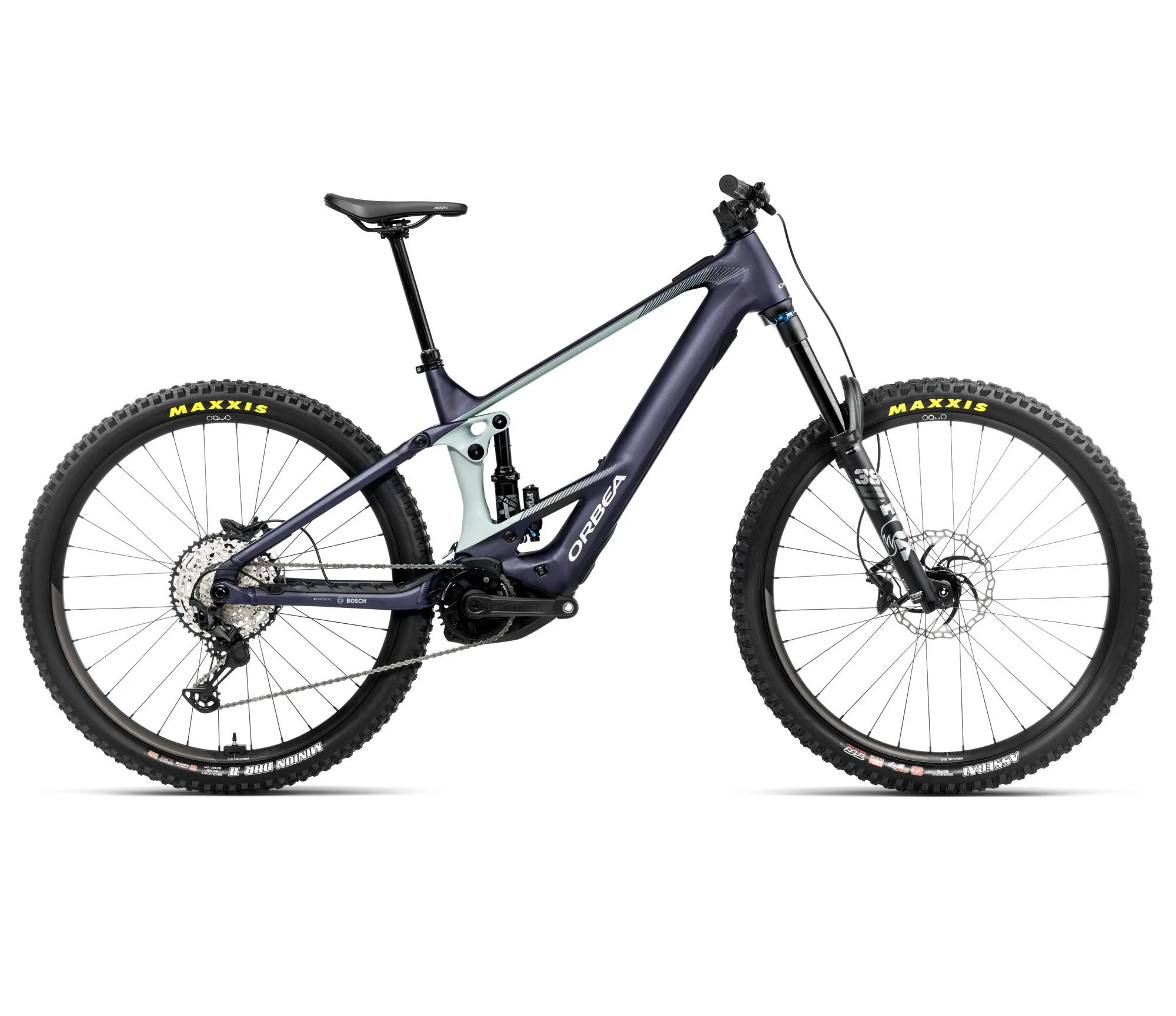 Bicicletă electrică eMTB Enduro Orbea WILD H10 - Tanzanite | Blue Stone (Matt) - 71901