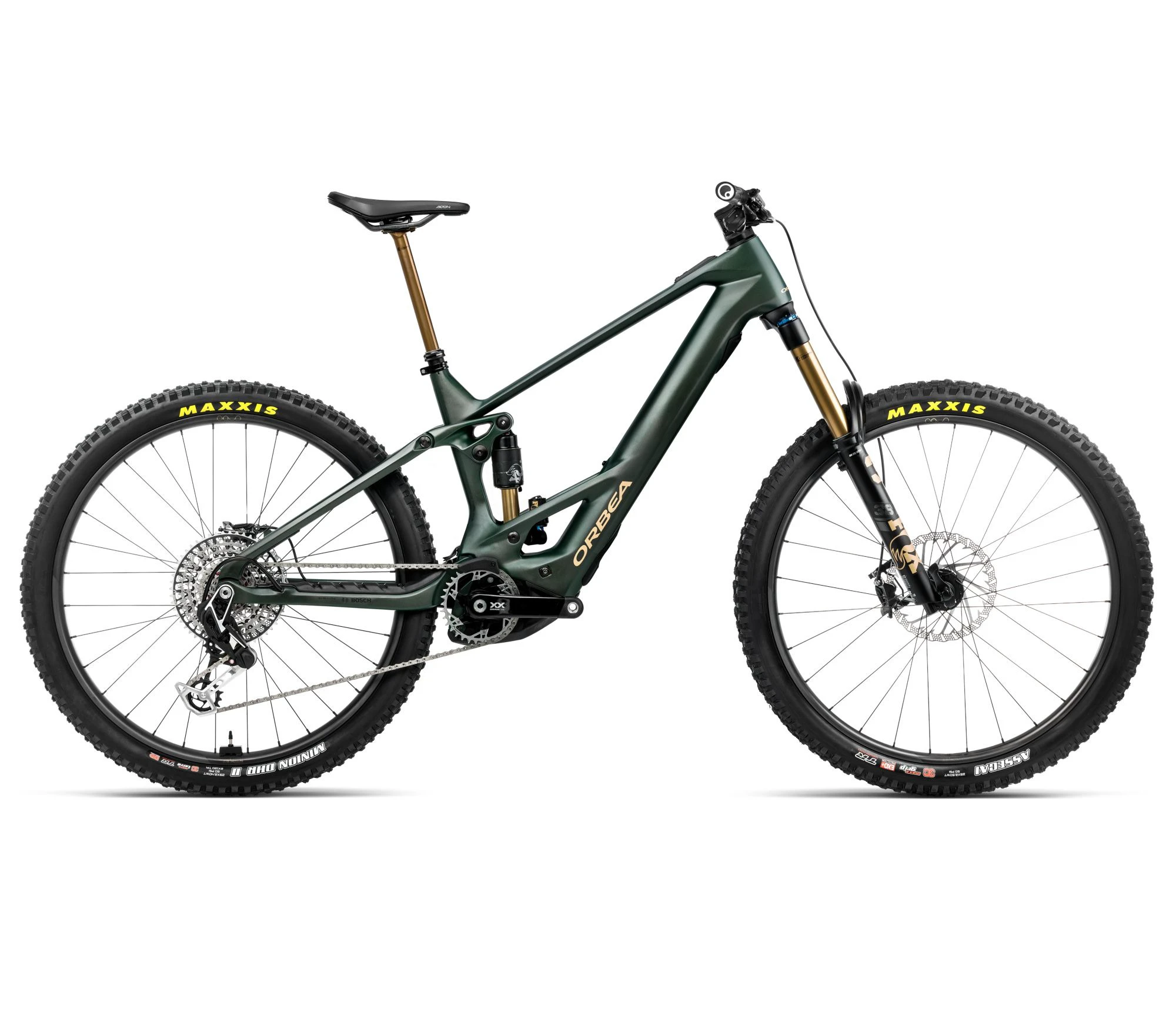 Bicicletă electrică eMTB Enduro Orbea WILD M-LTD - Forest Green - 71933