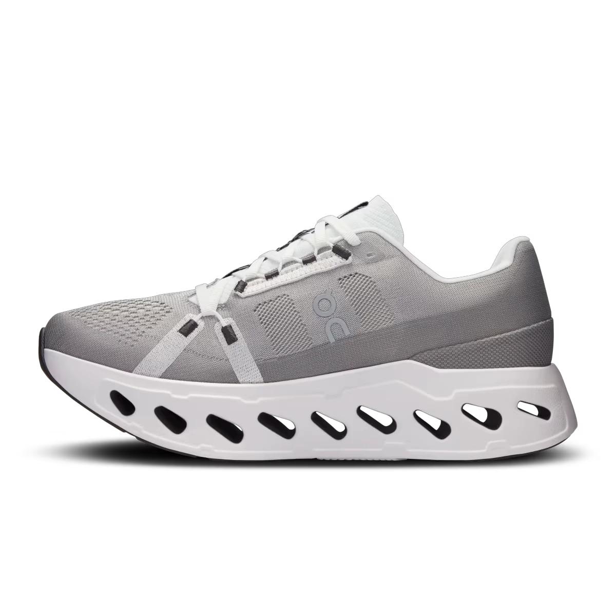 4. On - pantofi alergare - Cloudeclipse - alb argintiu Alloy | White