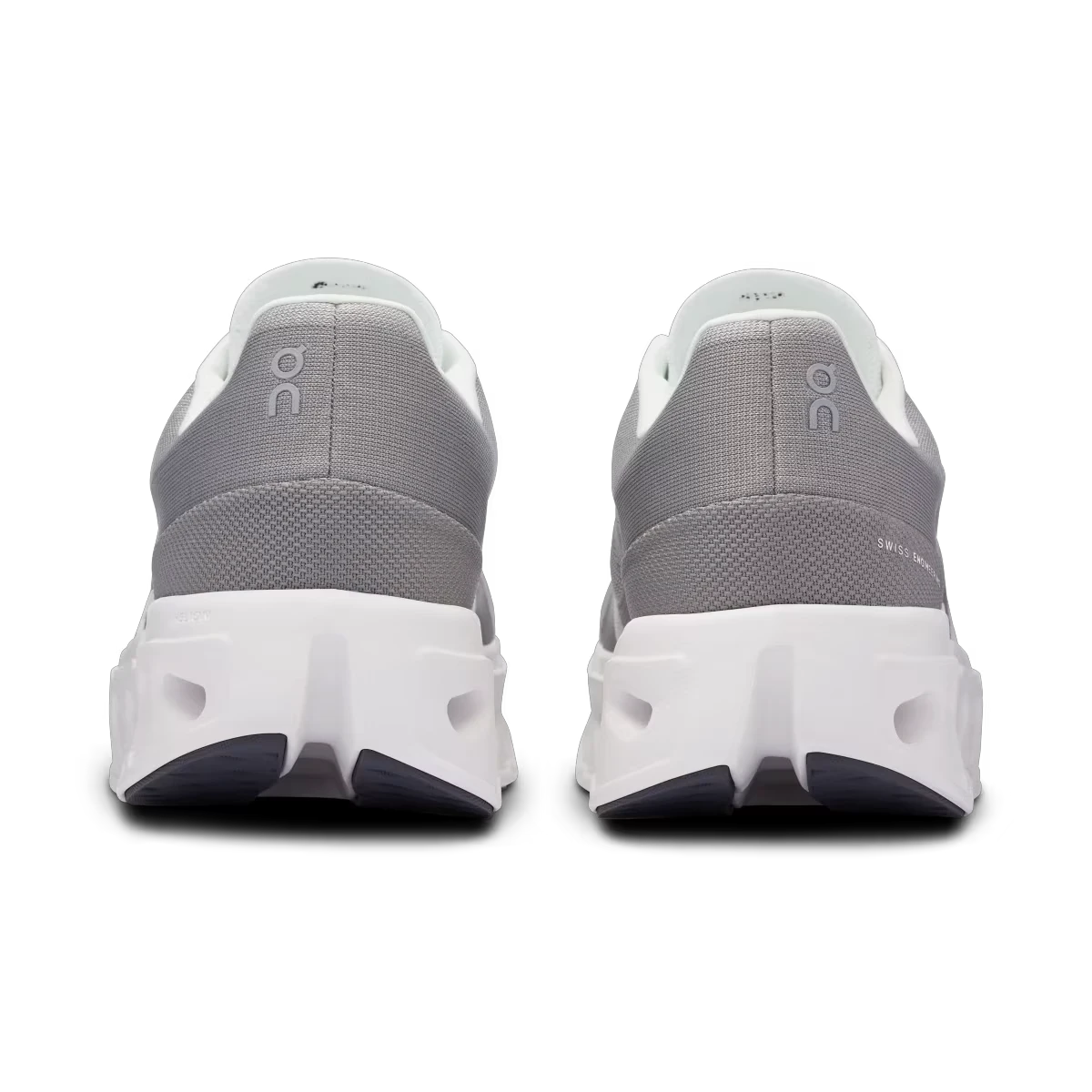 5. On - pantofi alergare - Cloudeclipse - alb argintiu Alloy | White