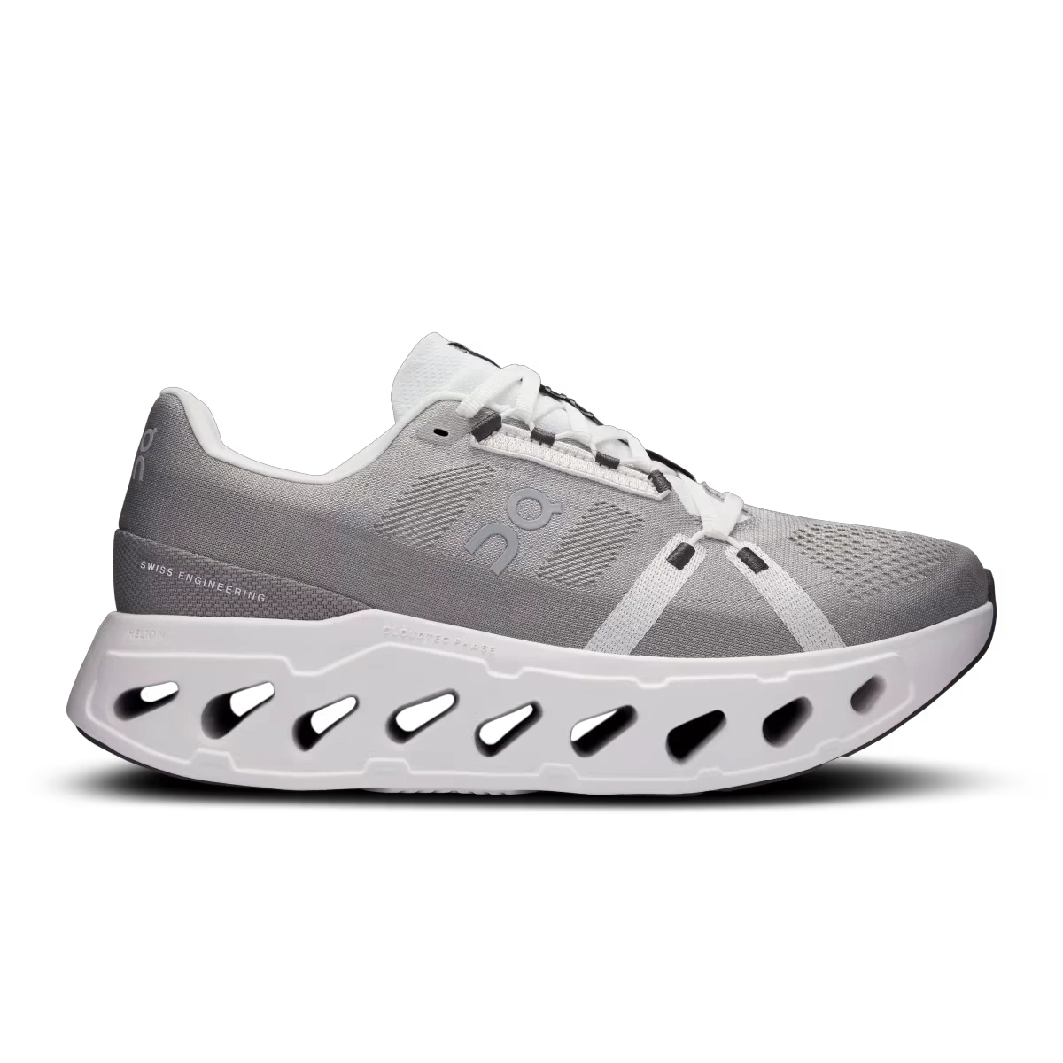 1. On - pantofi alergare - Cloudeclipse W - alb argintiu Alloy | White