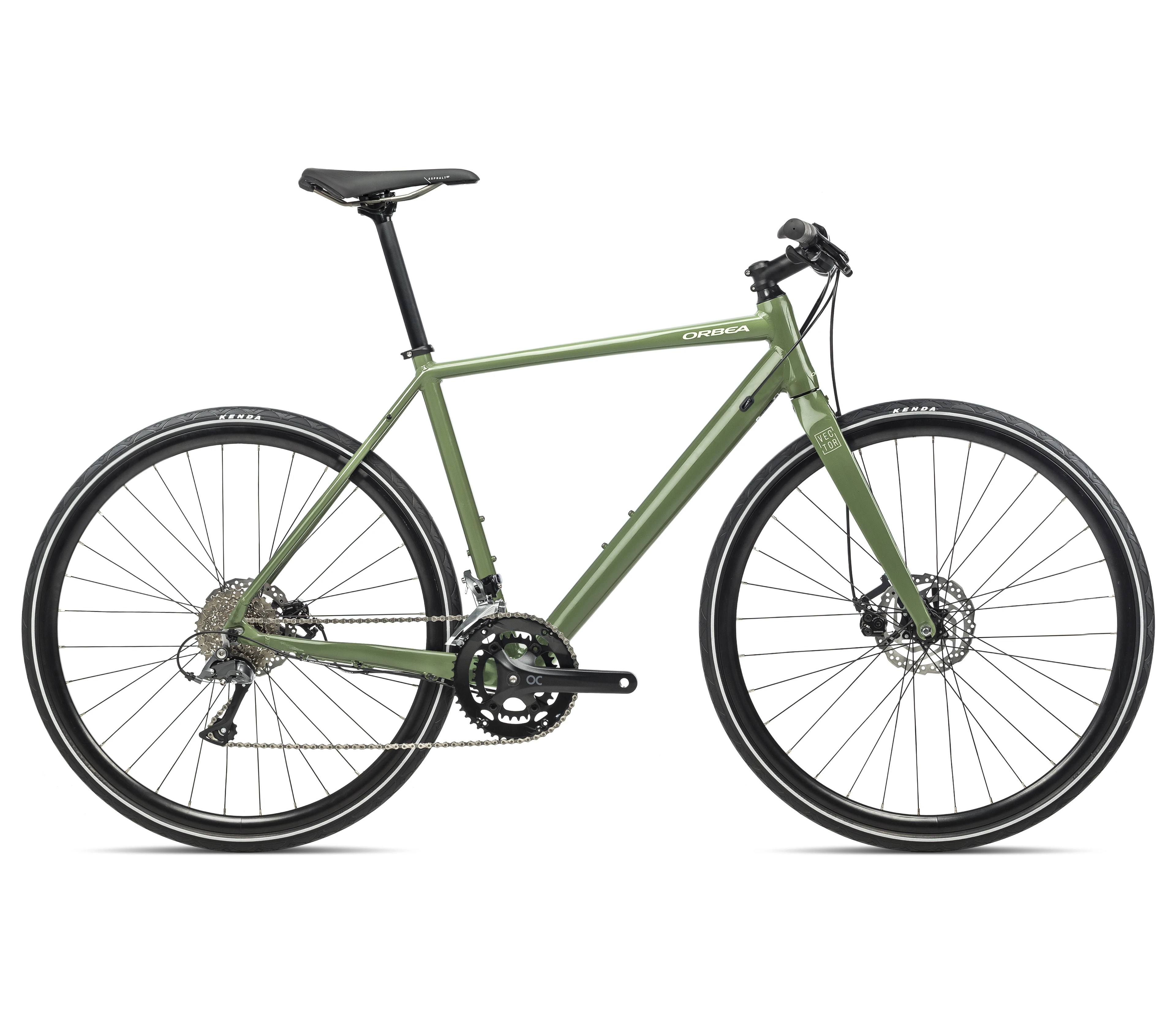 1. Orbea VECTOR 30 Urban Green - bicicletă urbană