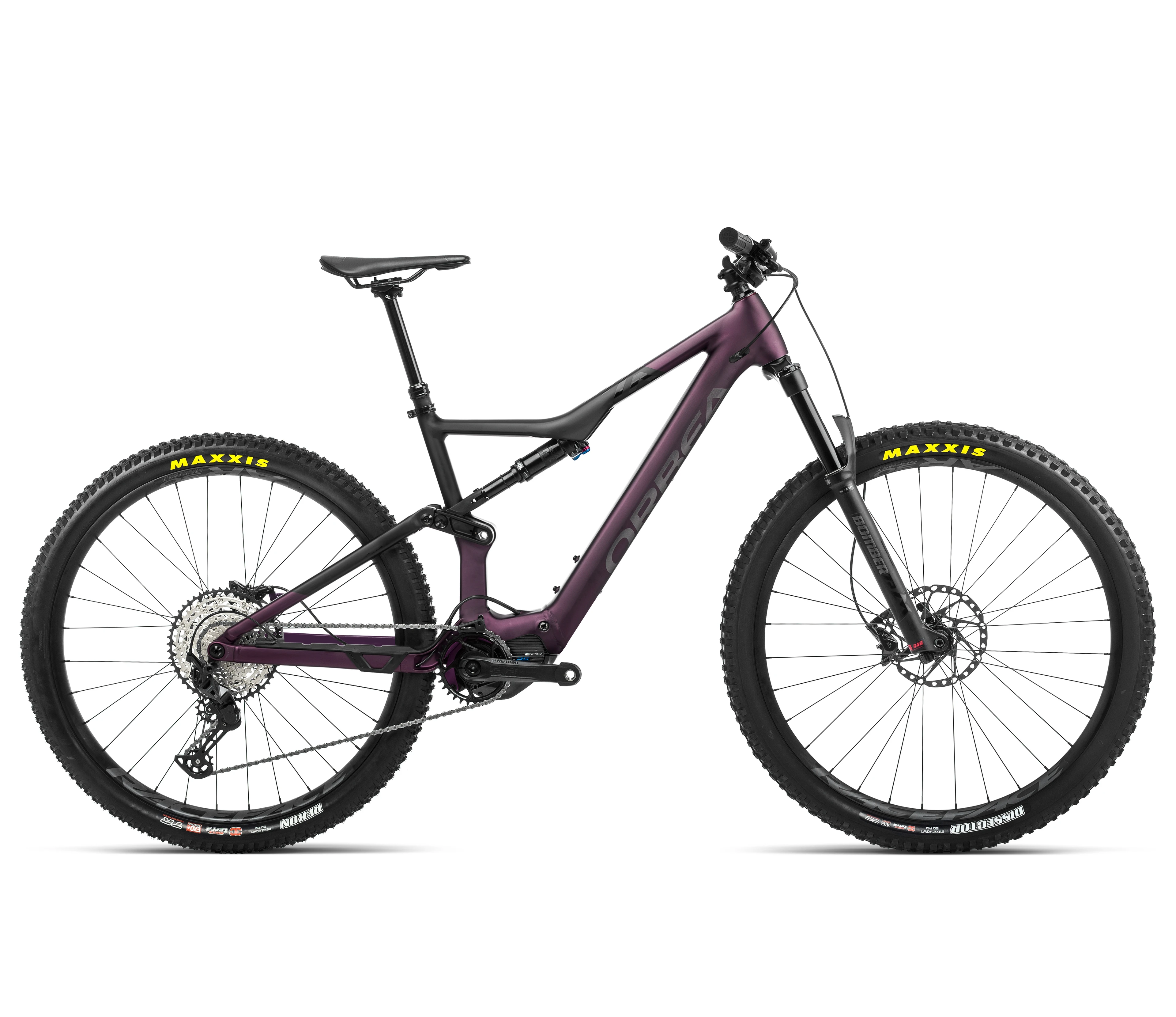 Orbea RISE H30 Metallic Mulberry-Black - bicicletă electrică eMTB Trail - 72156