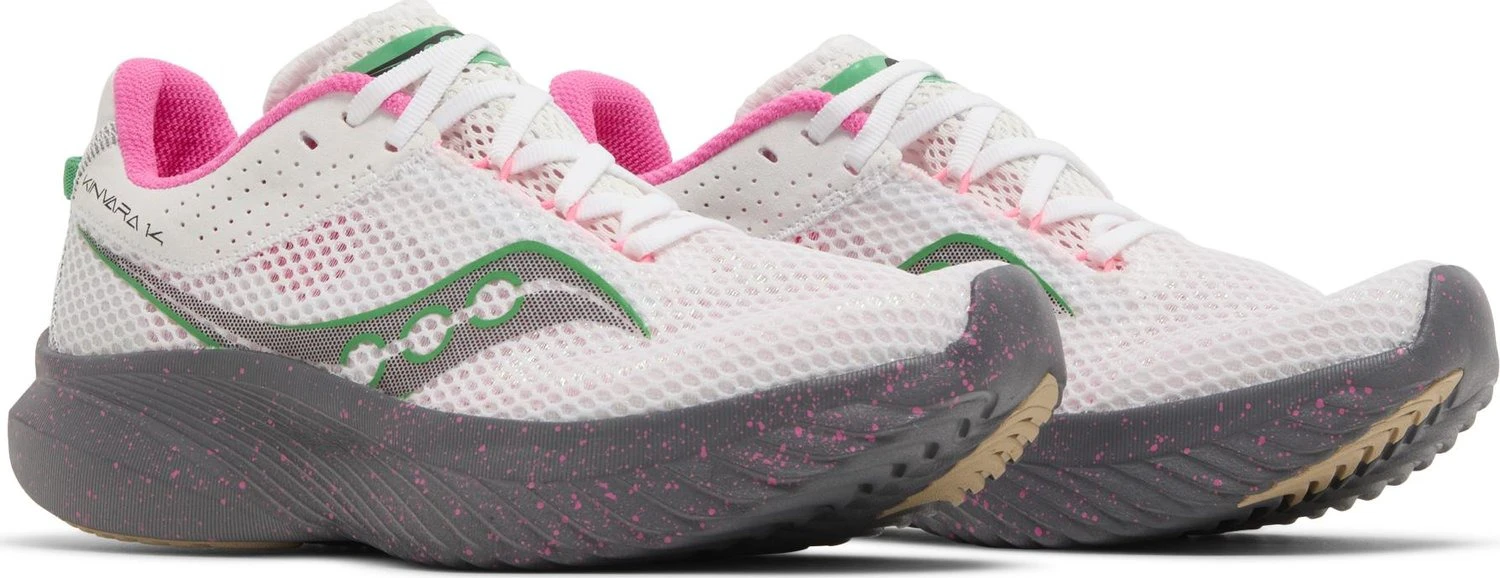 2. Saucony - pantofi alergare pentru femei - Kinvara 14 - white | gravel