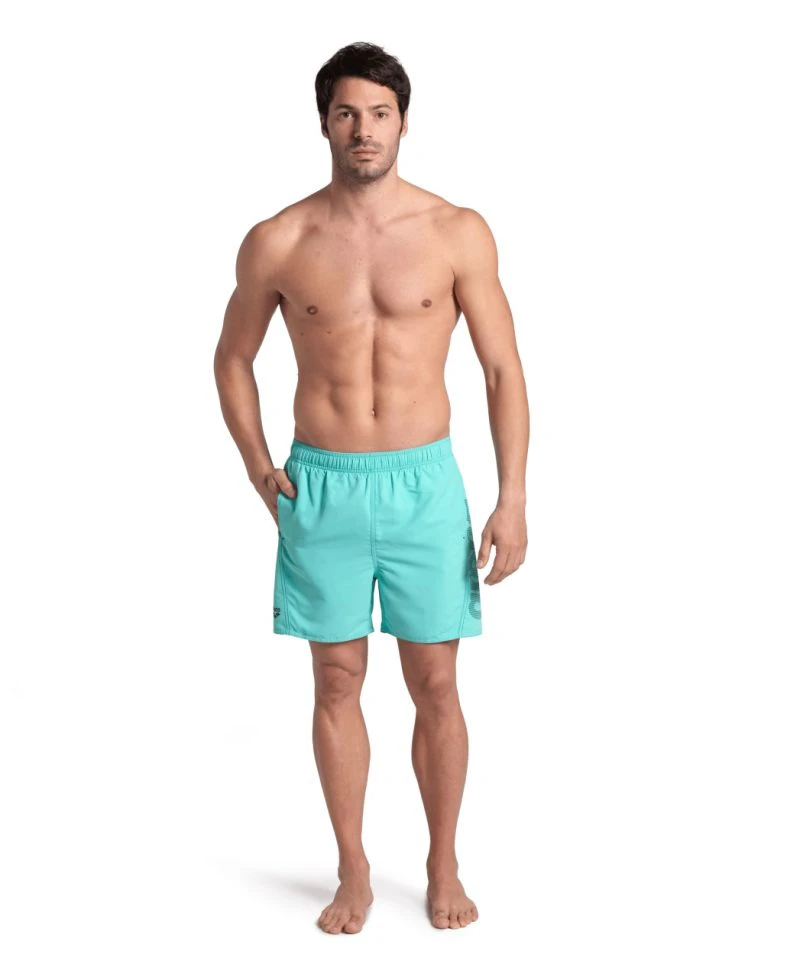 4. Arena - short inot barbati - Fundamentals Arena Logo - Water | Navy