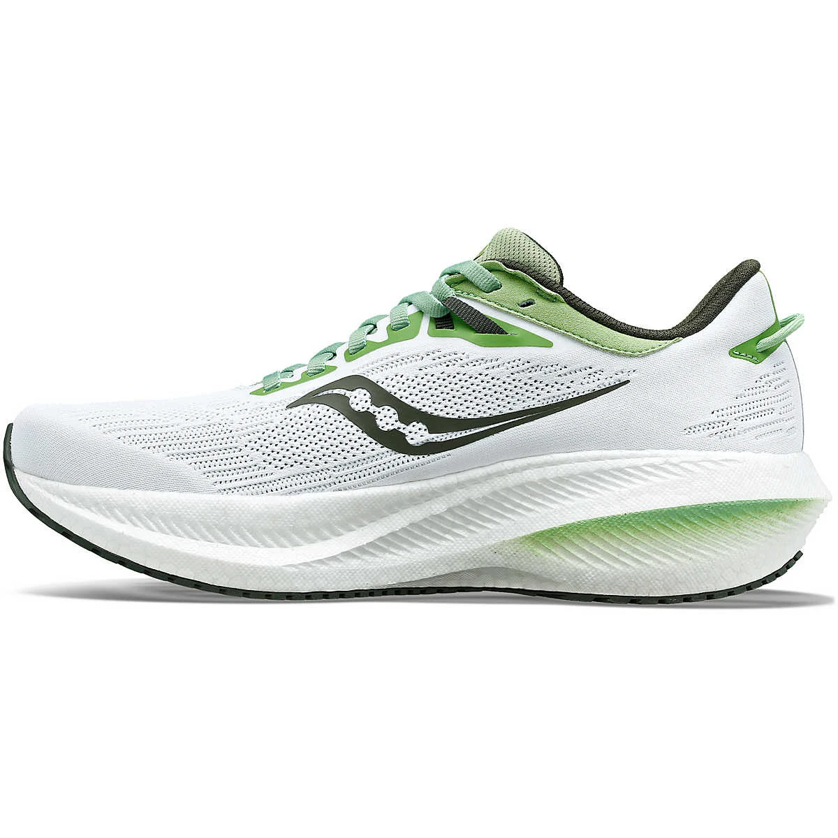 2. Saucony - pantofi alergare pentru barbati - Triumph 21 - white I umbra