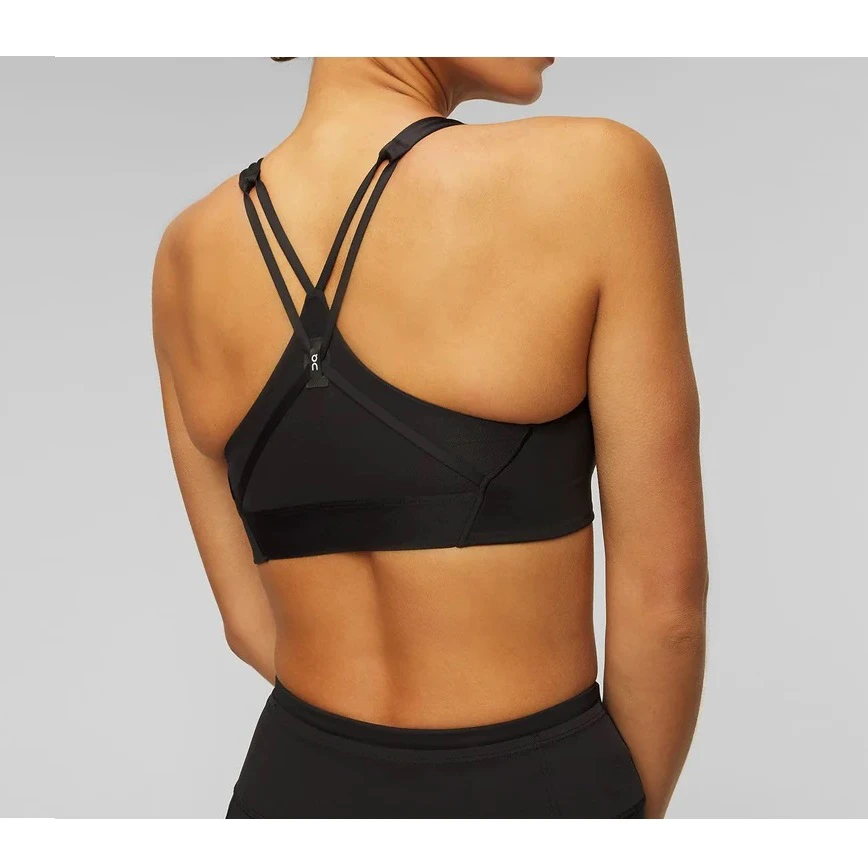 6. On Cloud - bustiera sport femei Active new Bra - negru