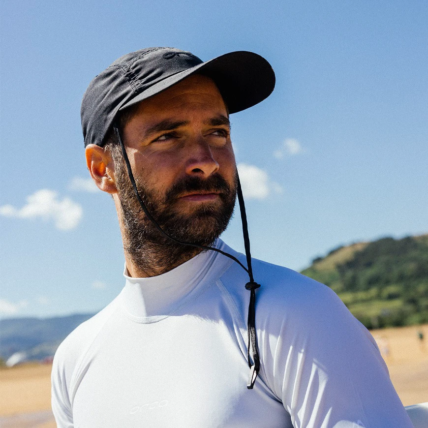 3. Orca - sapca sport alergare Surf Cap - negru