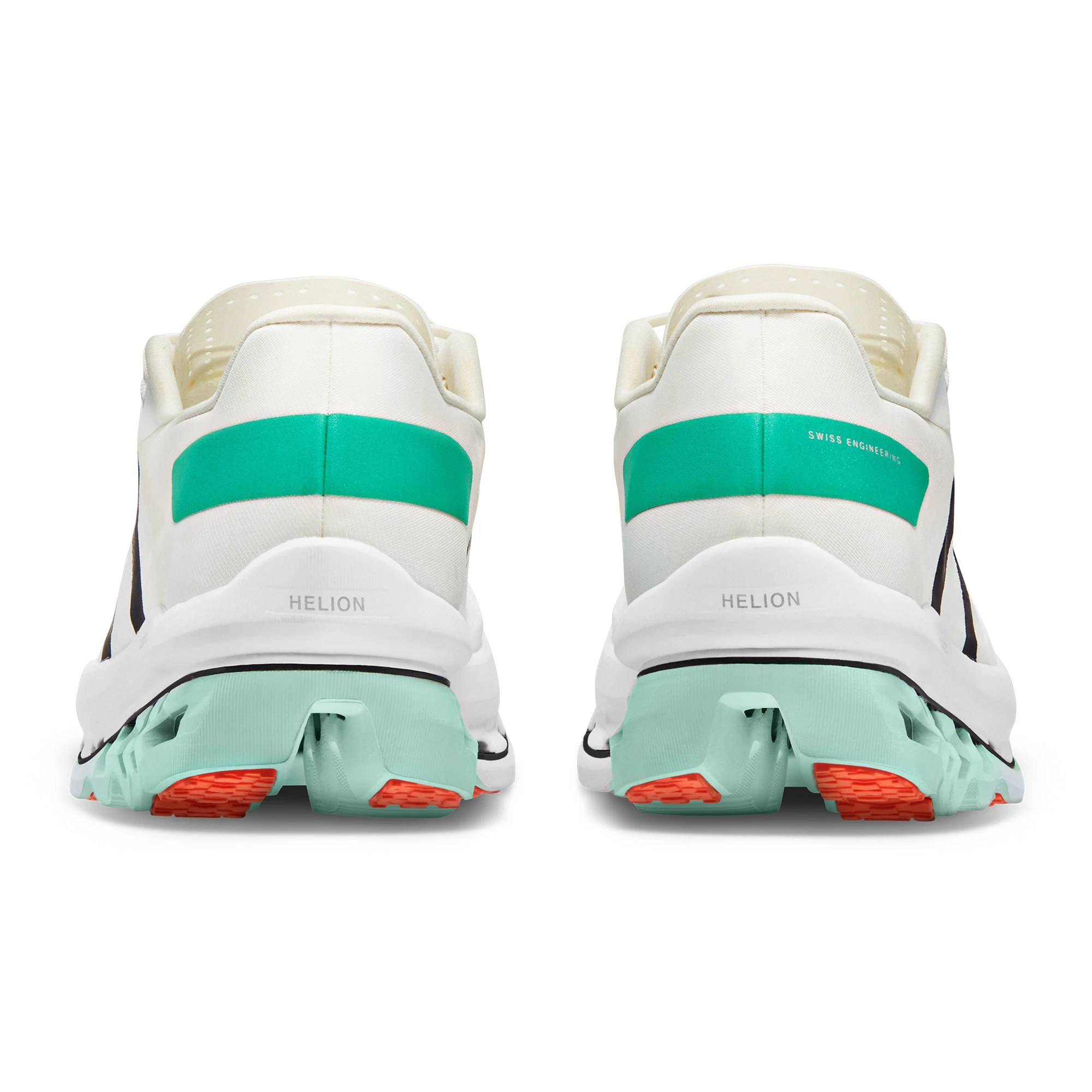 5. On Cloudboom Echo pantofi alergare maraton pentru femei - alb verde menta negru