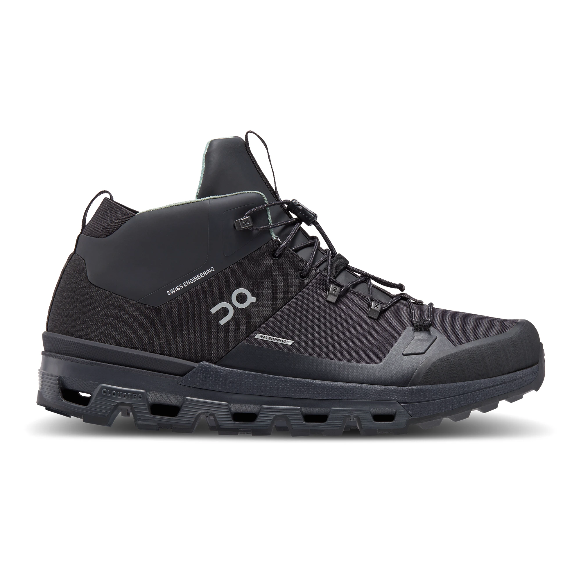 1. On Cloudtrax Waterproof - ghete pentru barbati - negru