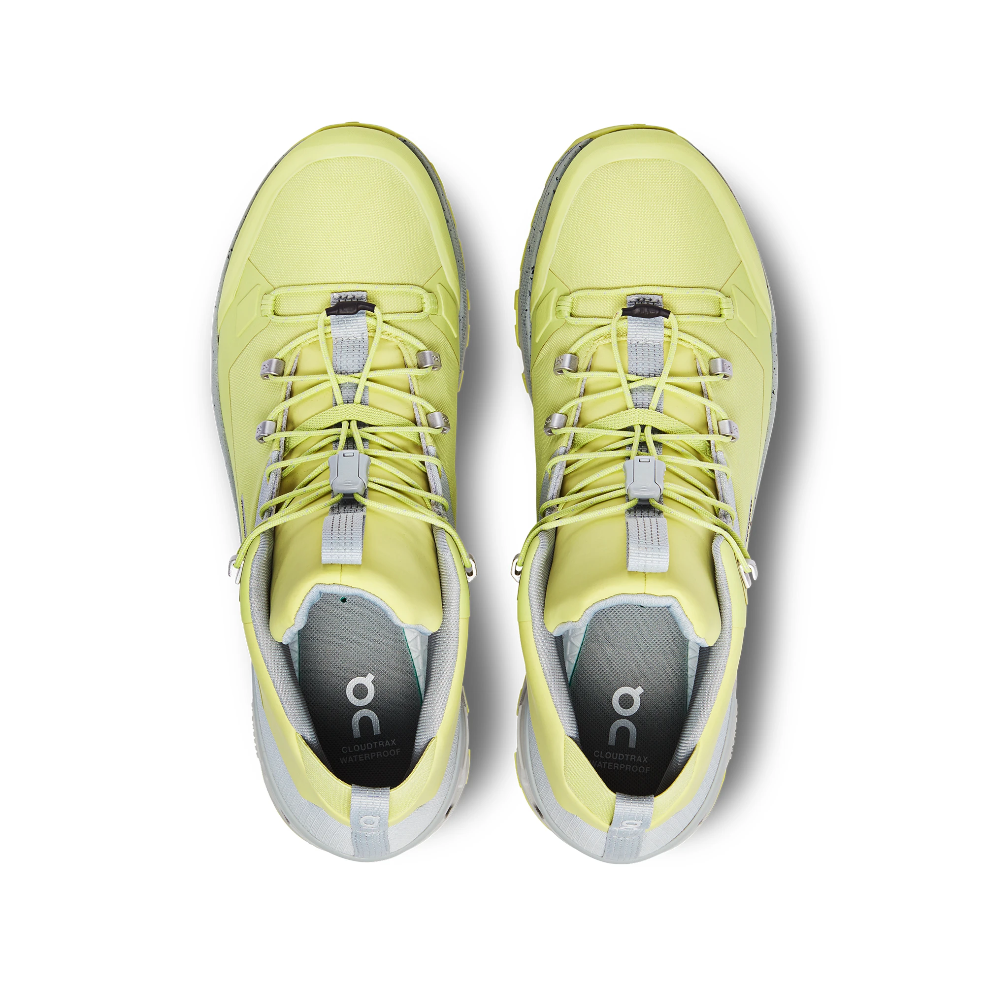 2. On Cloudtrax Waterproof - ghete sport pentru barbati - galben deschis Zest gri Glaciar
