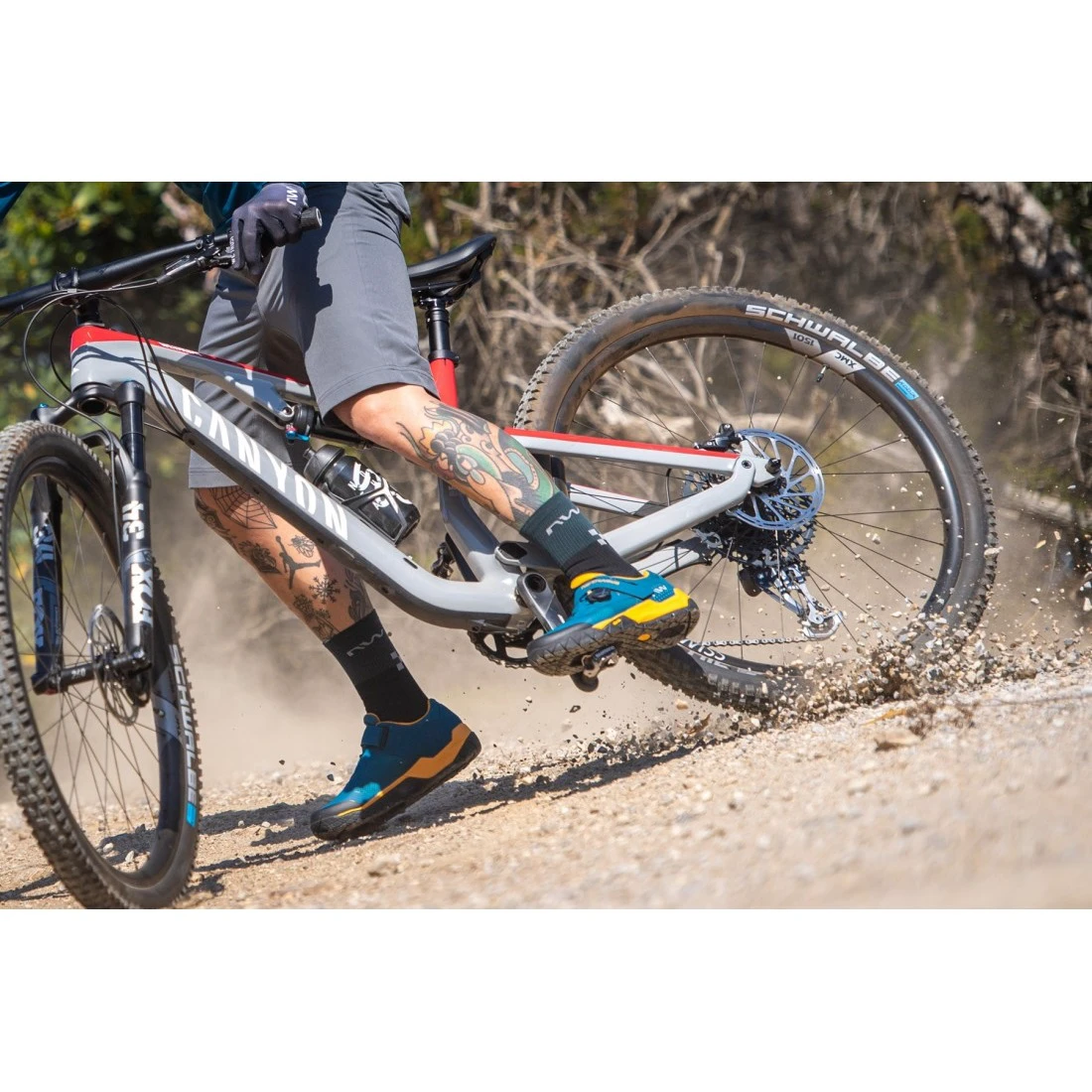 12. Northwave - pantofi ciclism MTB AM - Overland Plus - Dark Green