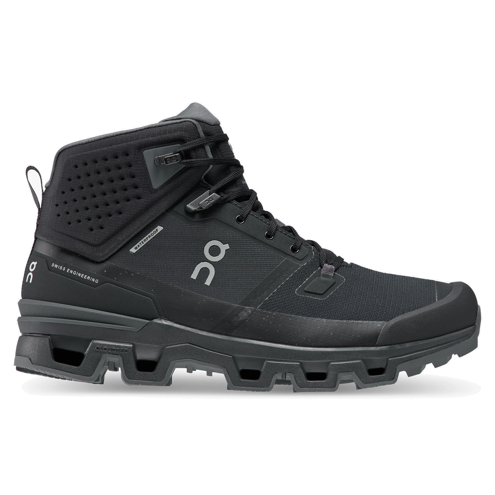 1. On Cloudrock 2 Waterproof - ghete sport barbati - negru eclipsa