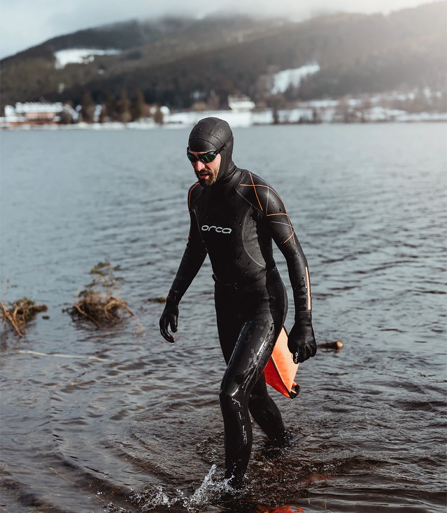 3. Orca - manusi neopren inot unisex - Openwater Gloves - negru