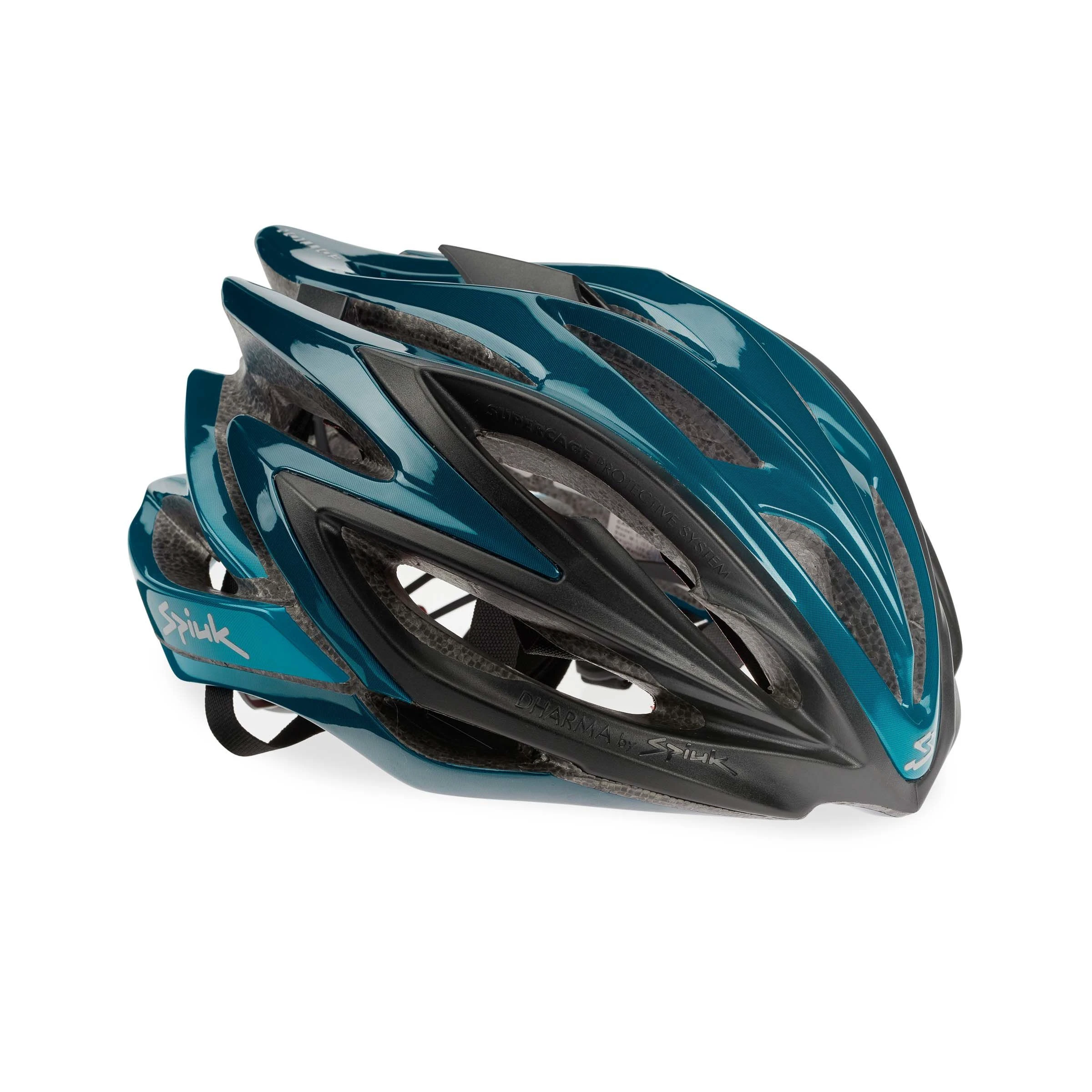1. Spiuk - Casca ciclism DHARMA Edition helmet - albastru turcoaz negru