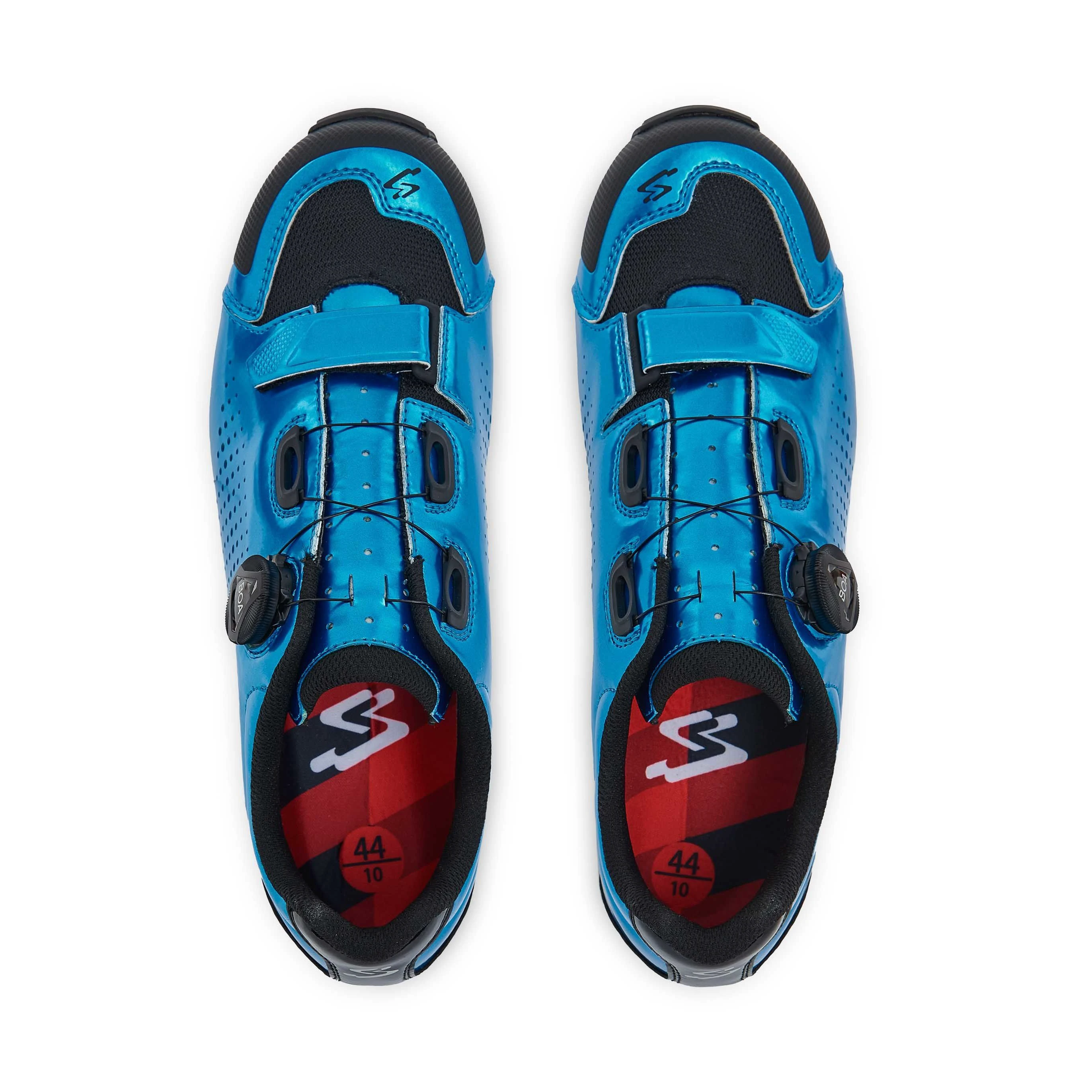 3. Spiuk - Pantofi ciclism MTB MONDIE shoes - albastru lucios negru