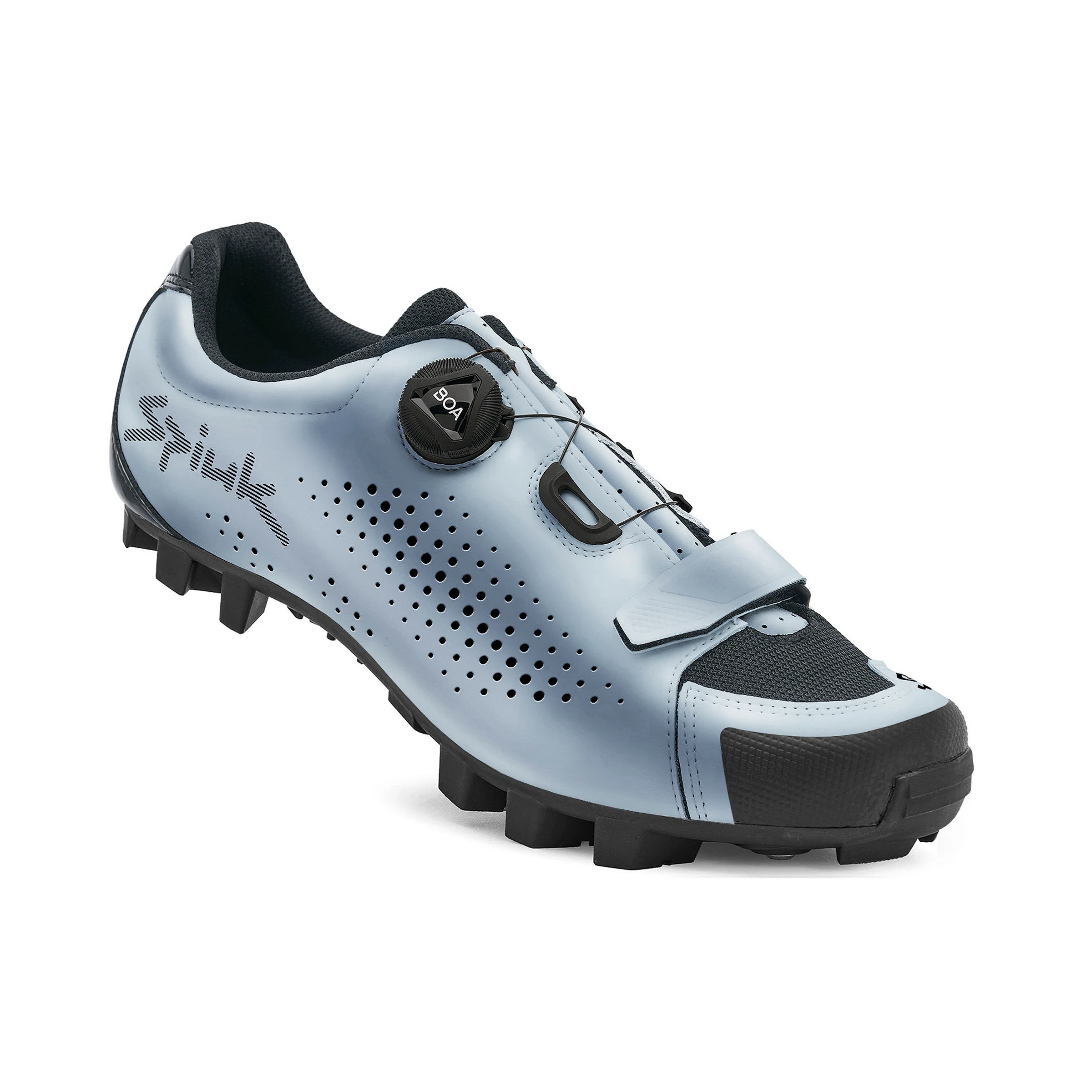 1. Spiuk - Pantofi ciclism MTB MONDIE shoes - gri lucios negru