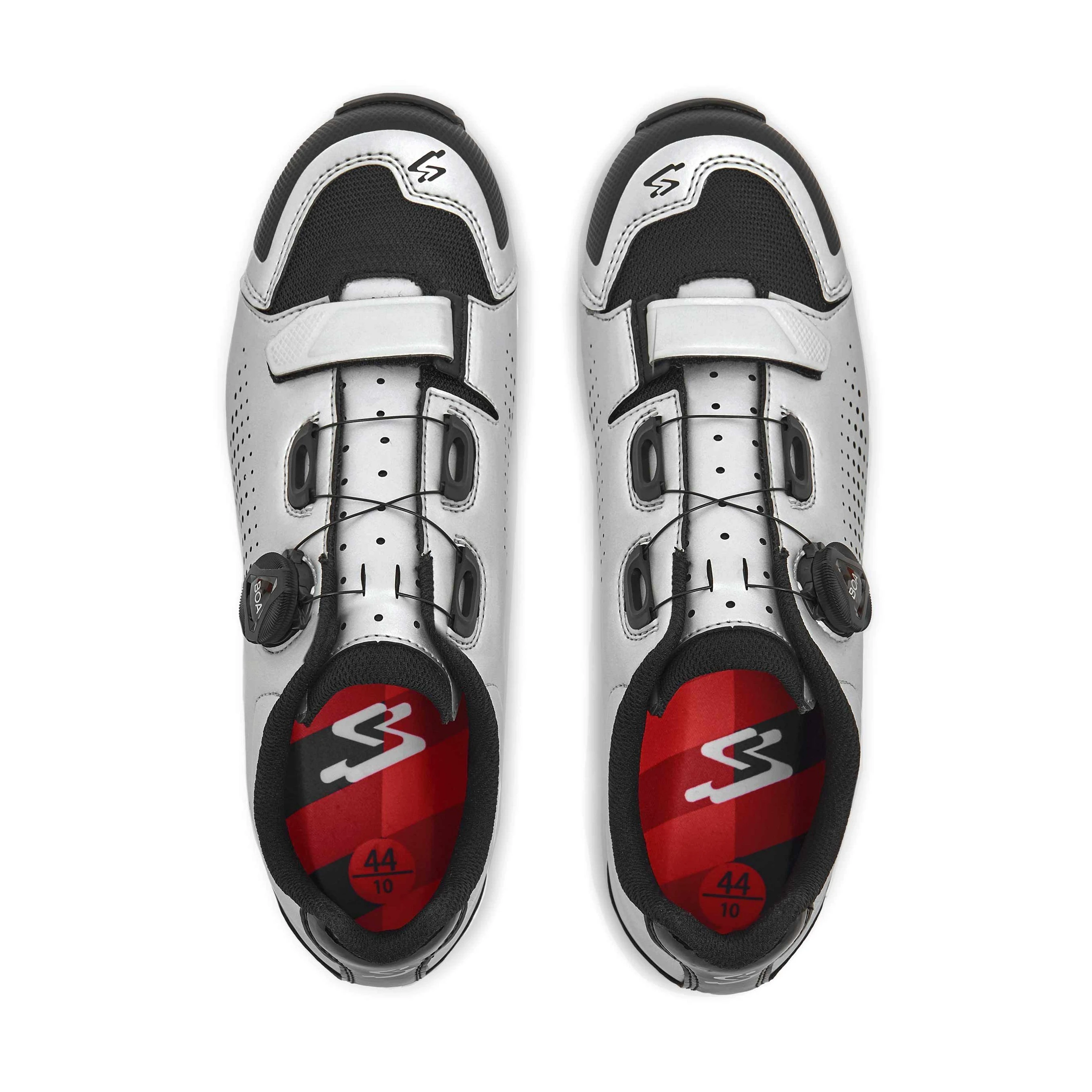 3. Spiuk - Pantofi ciclism MTB MONDIE shoes - gri lucios negru