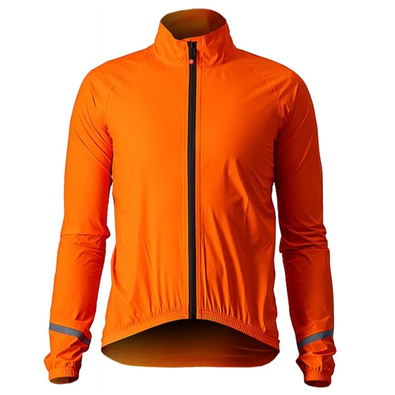 1. Castelli - Jacheta de ploaie Emergency 2 Rainjacket - portocaliu