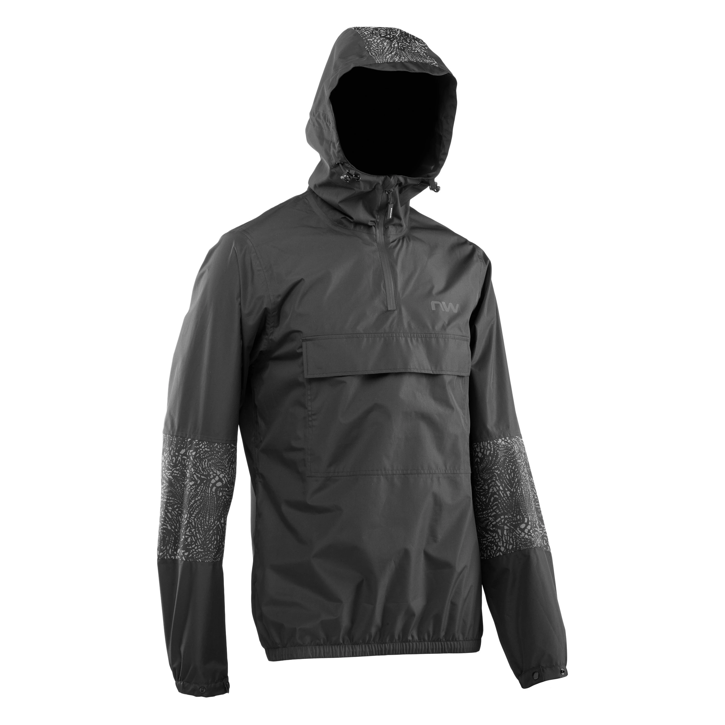 1. Northwave - jacheta ciclism ploaie Urbanite - negru