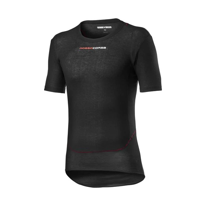 5. Castelli bluza de corp cu maneca scurta Prosecco Tech Short Sleeve - negru