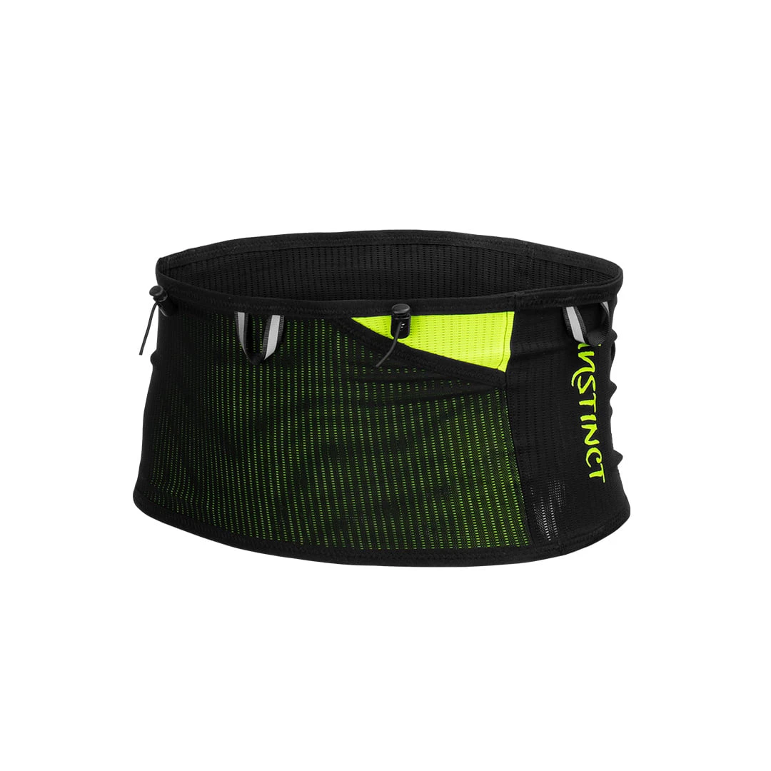 1. Instinct - centura talie Reflex Belt - negru verde fluo