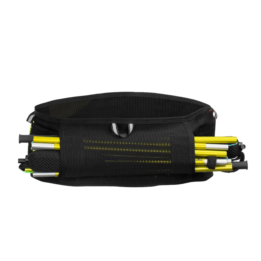 3. Instinct - centura talie Reflex Belt - negru verde fluo
