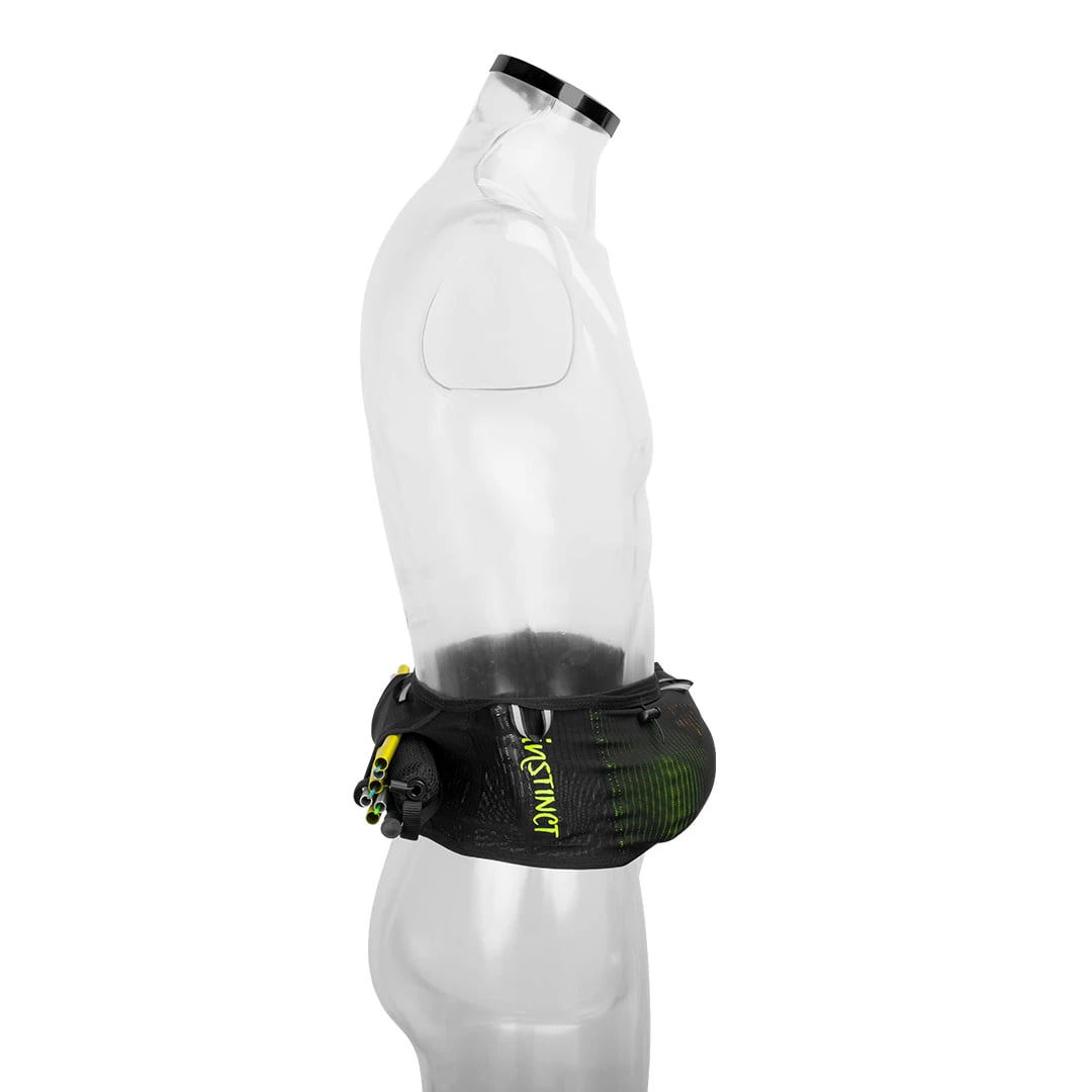 8. Instinct - centura talie Reflex Belt - negru verde fluo