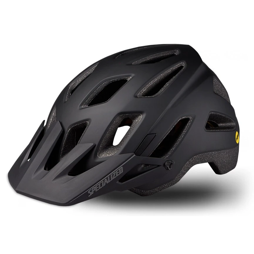 1. Specialized - casca ciclism MTB Ambush Comp cu ANGi - negru