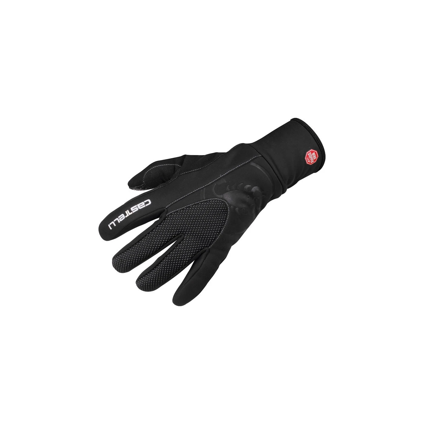 1. Castelli manusi ciclism calduroase cu degete lungi Estremo - negru