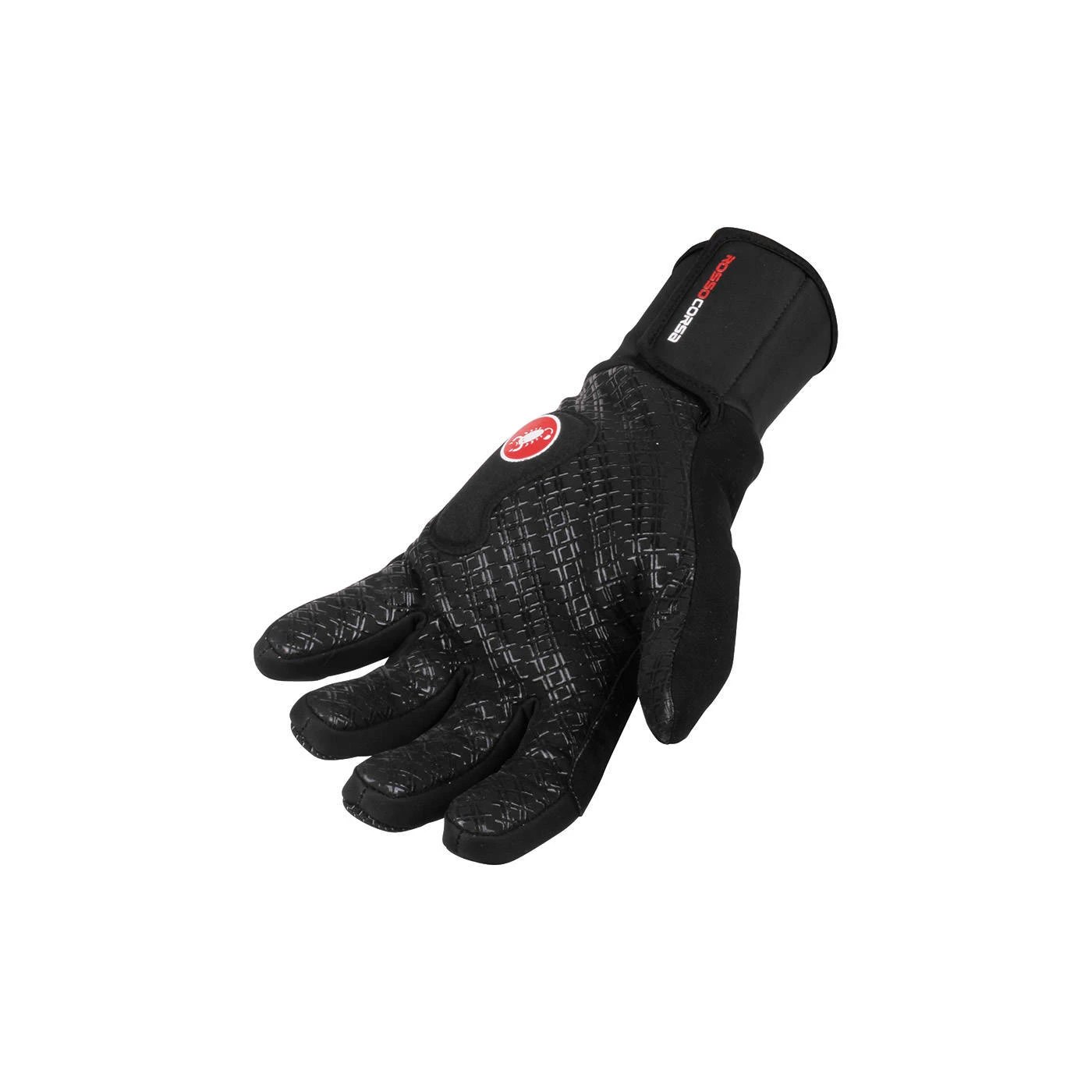 2. Castelli manusi ciclism calduroase cu degete lungi Estremo - negru