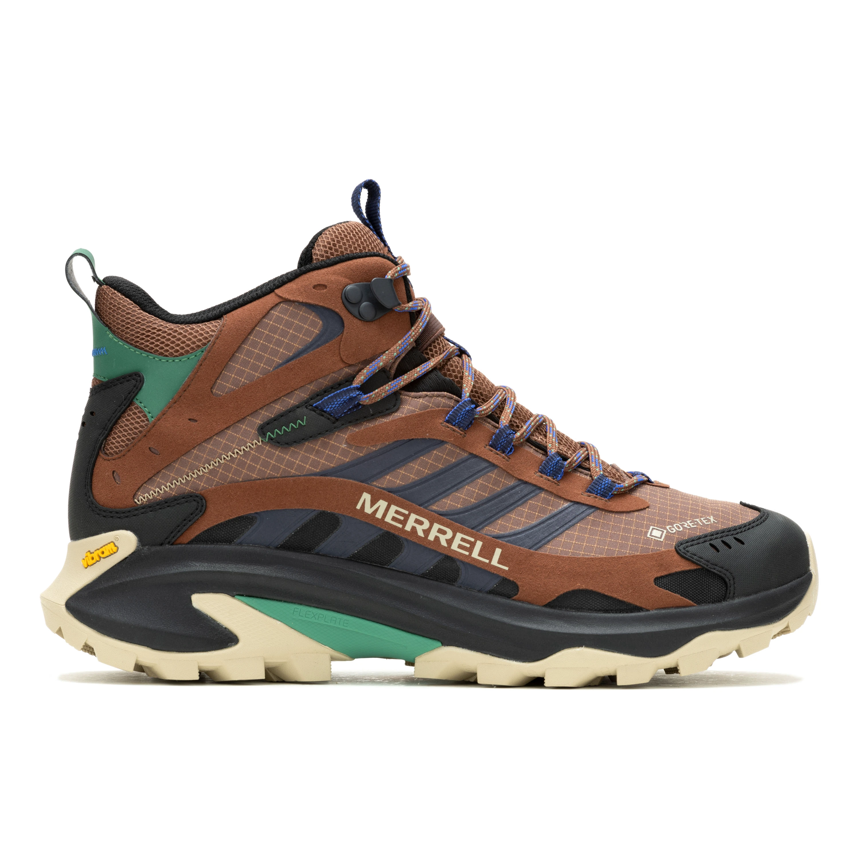 1. Merrell - ghete - Moab Speed 2 Mid GTX - Rye | Marron