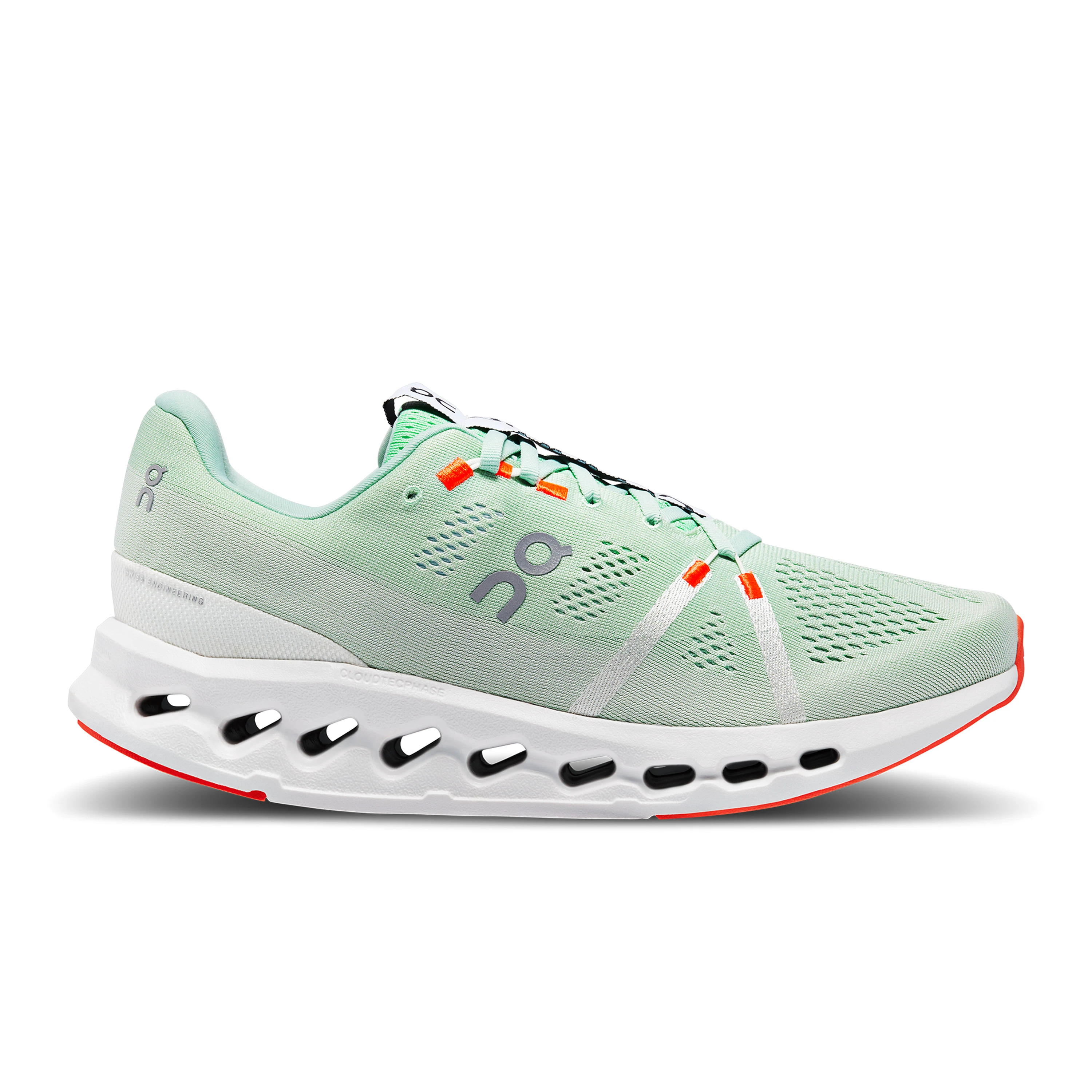 1. On - pantofi alergare - Cloudsurfer - Creek | White