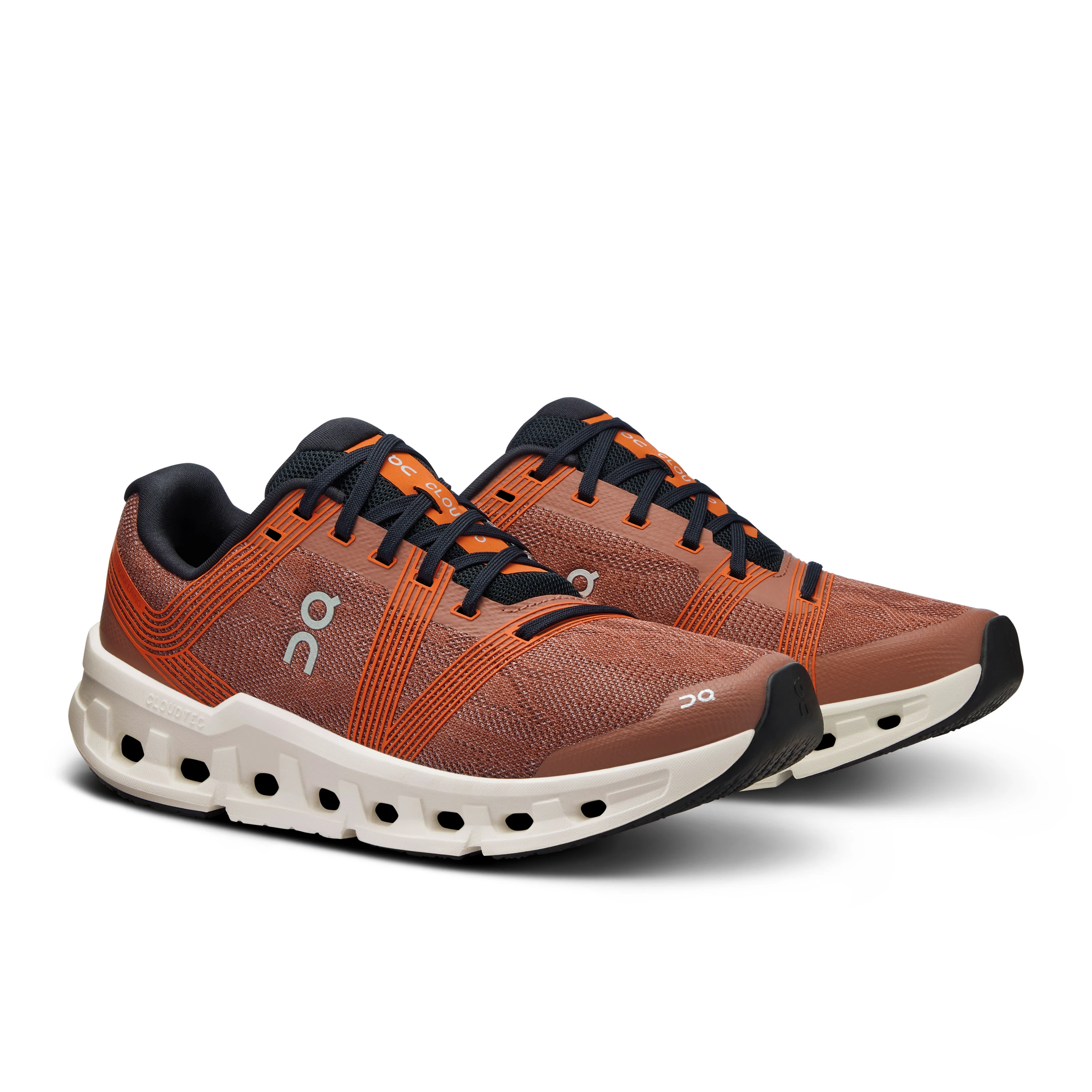 6. On - pantofi alergare - Cloudgo W - Mahogany | Ivory