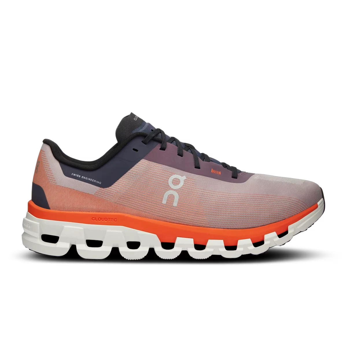 1. On Cloudflow 4 - pantofi alergare pentru barbati - rosu Quartz | Flame