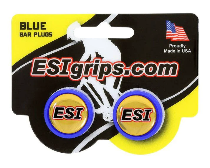 ESI - dopuri de ghidon - bar plugs - albastru - 61305