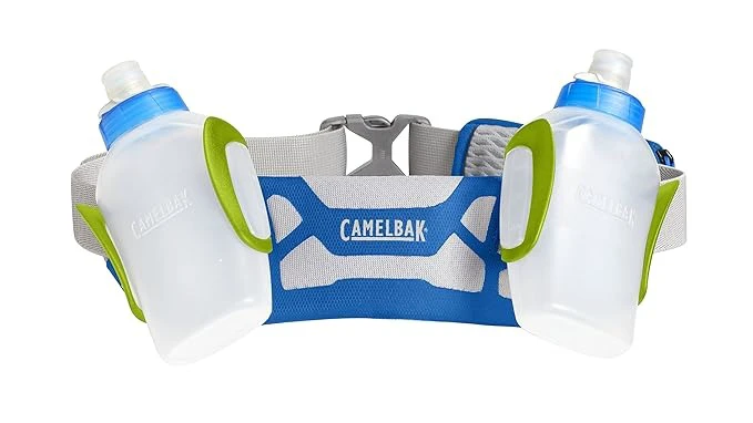 1. Camelbak - Arc centura - curea bidoane albastru galben
