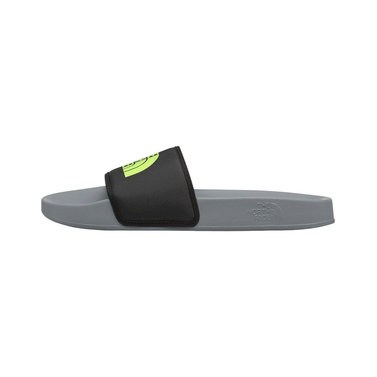1. The North Face - slapi Base Camp Slides III M - gri-galben fluo
