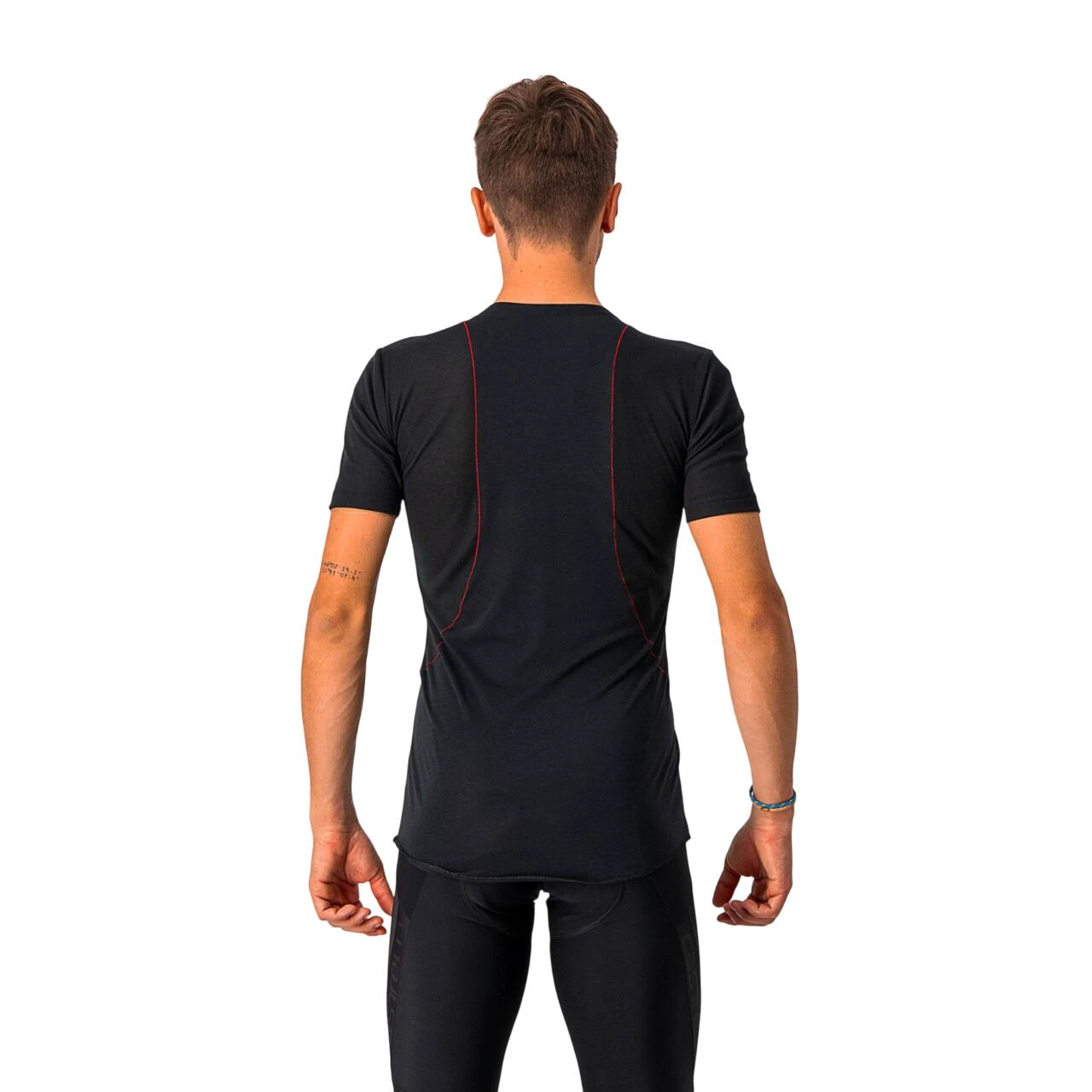 2. Castelli bluza de corp cu maneca scurta Prosecco Tech Short Sleeve - negru